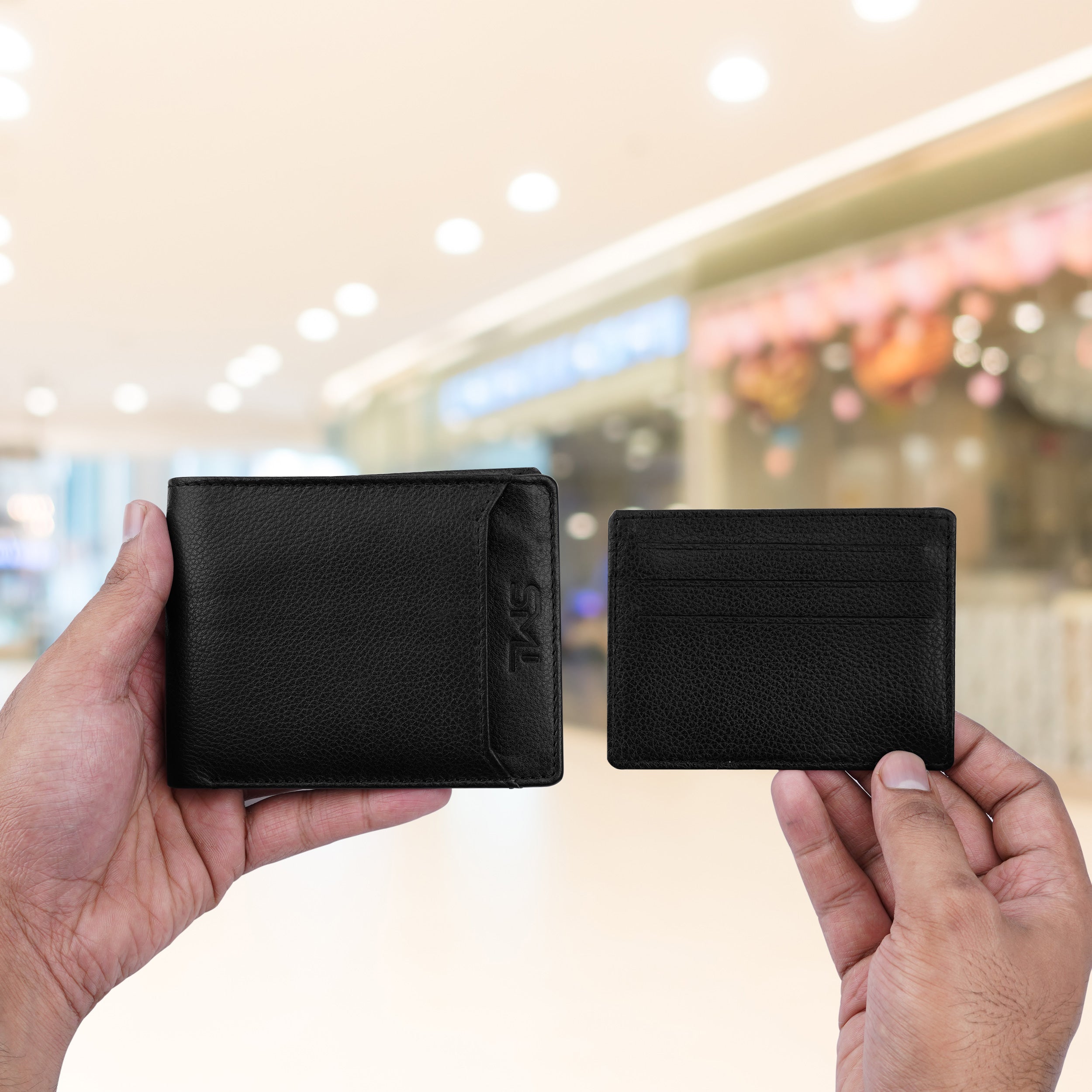 Switch Style Genuine Leather Wallet For Men
