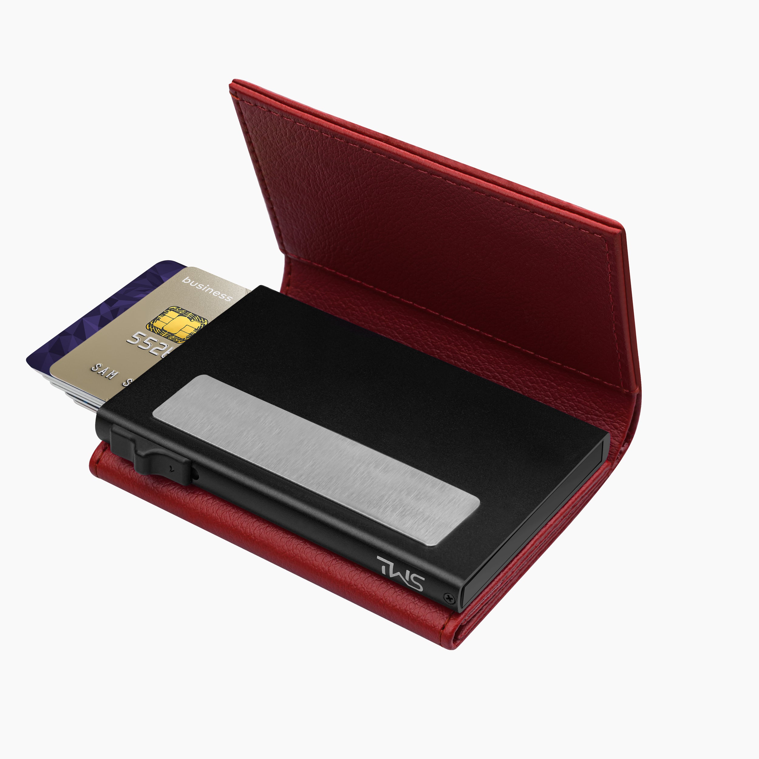 Urban Pop RFID Protection Wallet Cardholder - Maroon