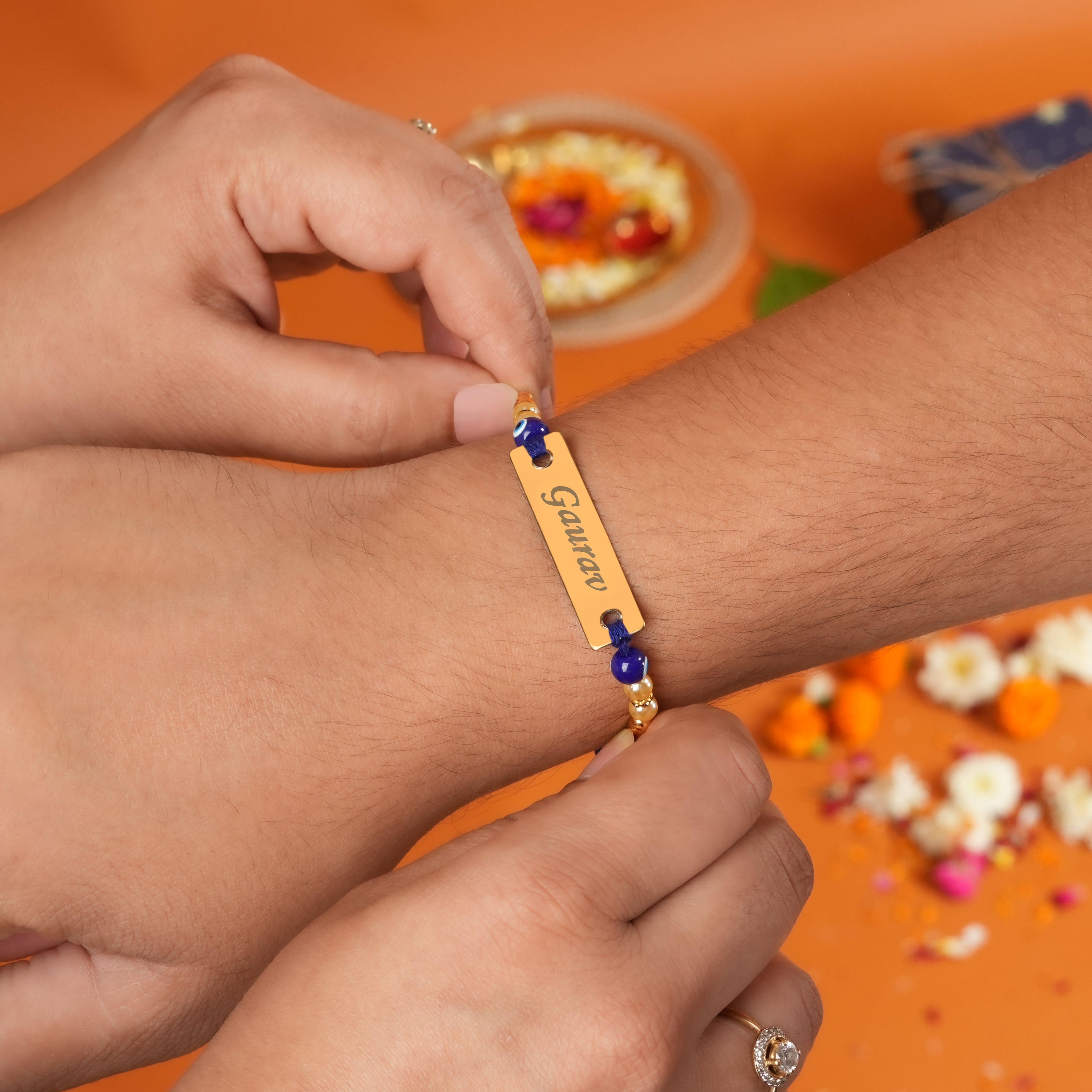 Personalized Eye-Catcher Rakhi With Name