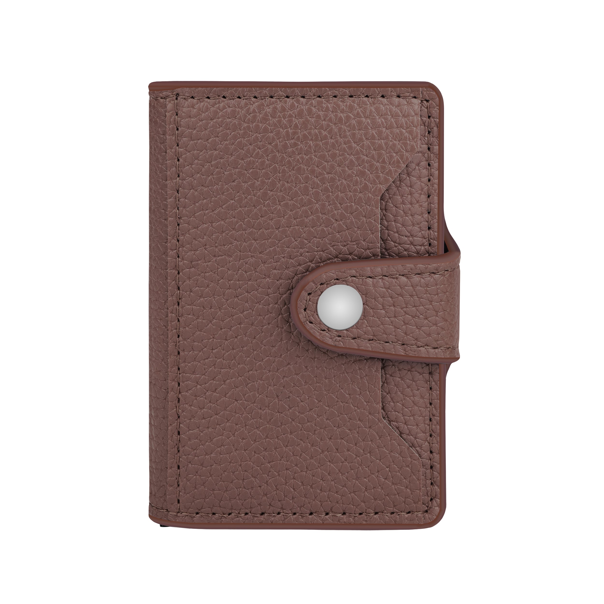 Stealth Shield RFID Protected Pop-Up Wallet Cardholder - Brown
