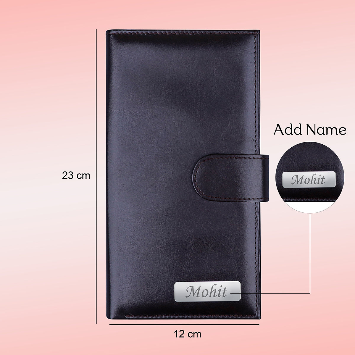 Personalized Premium Leather Travel Organizer