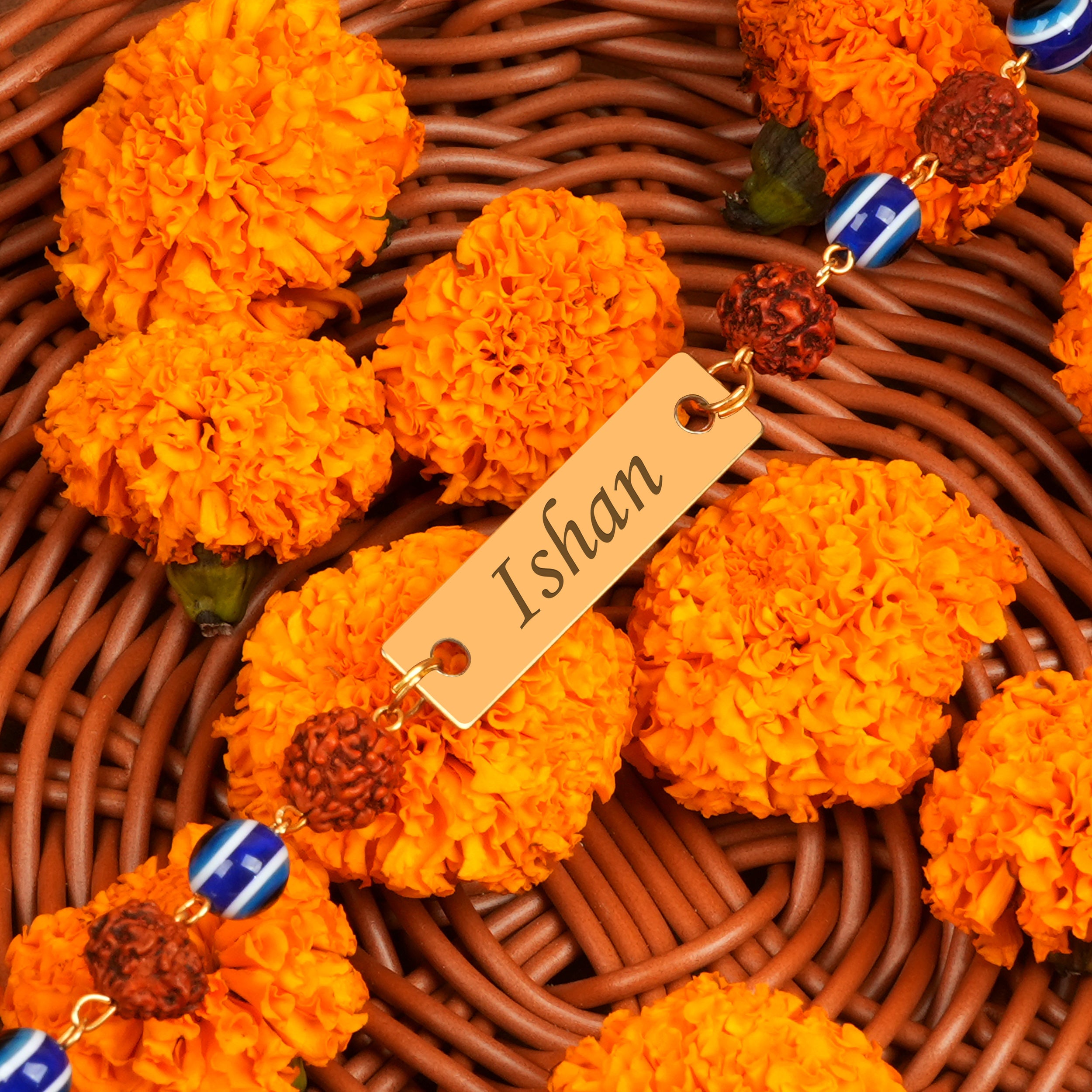 Personalized Sacred Strength Rakhi With Name