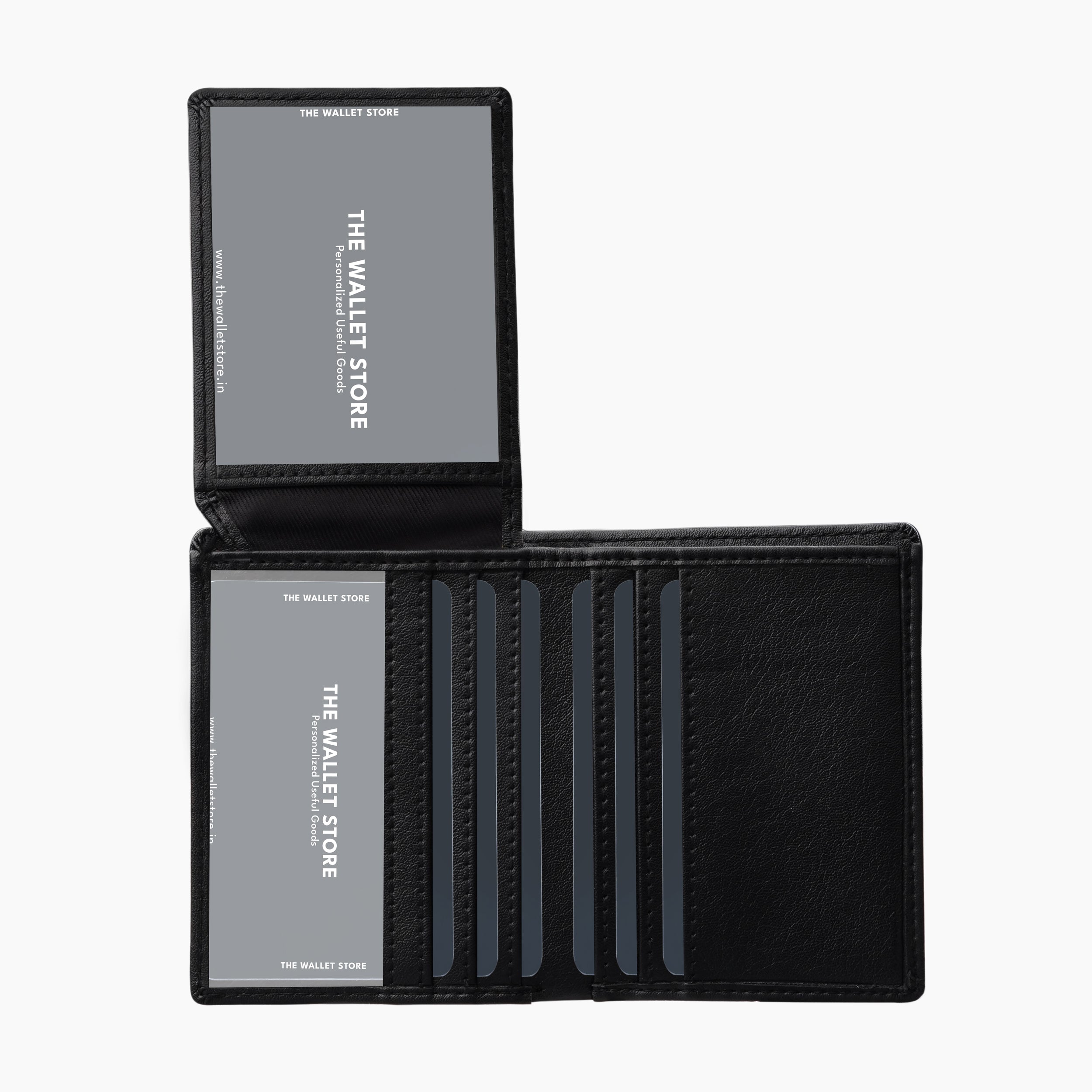 Swift Carry Leather Wallet For Men - Black