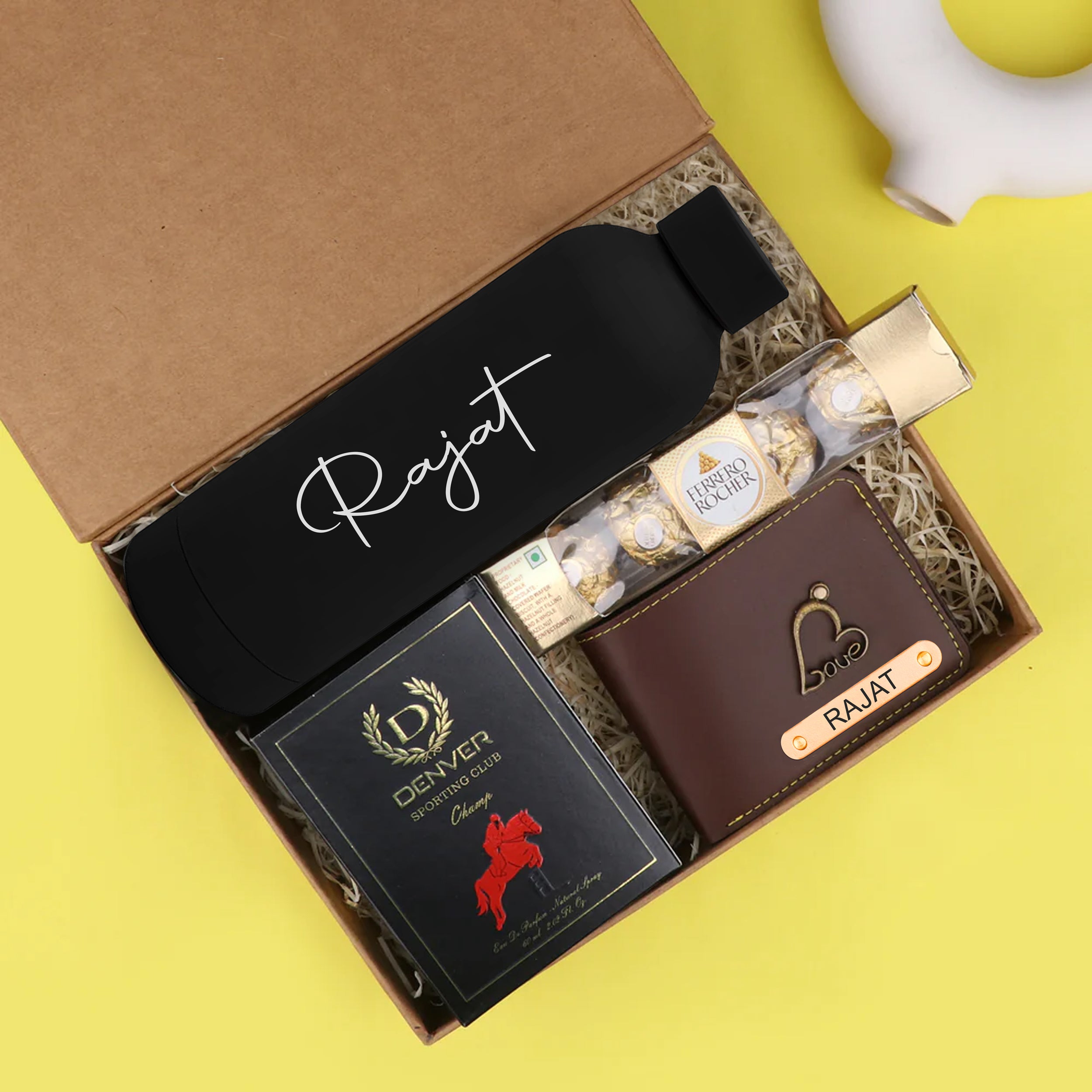 Wholesome Personalized Gift Hamper For Him