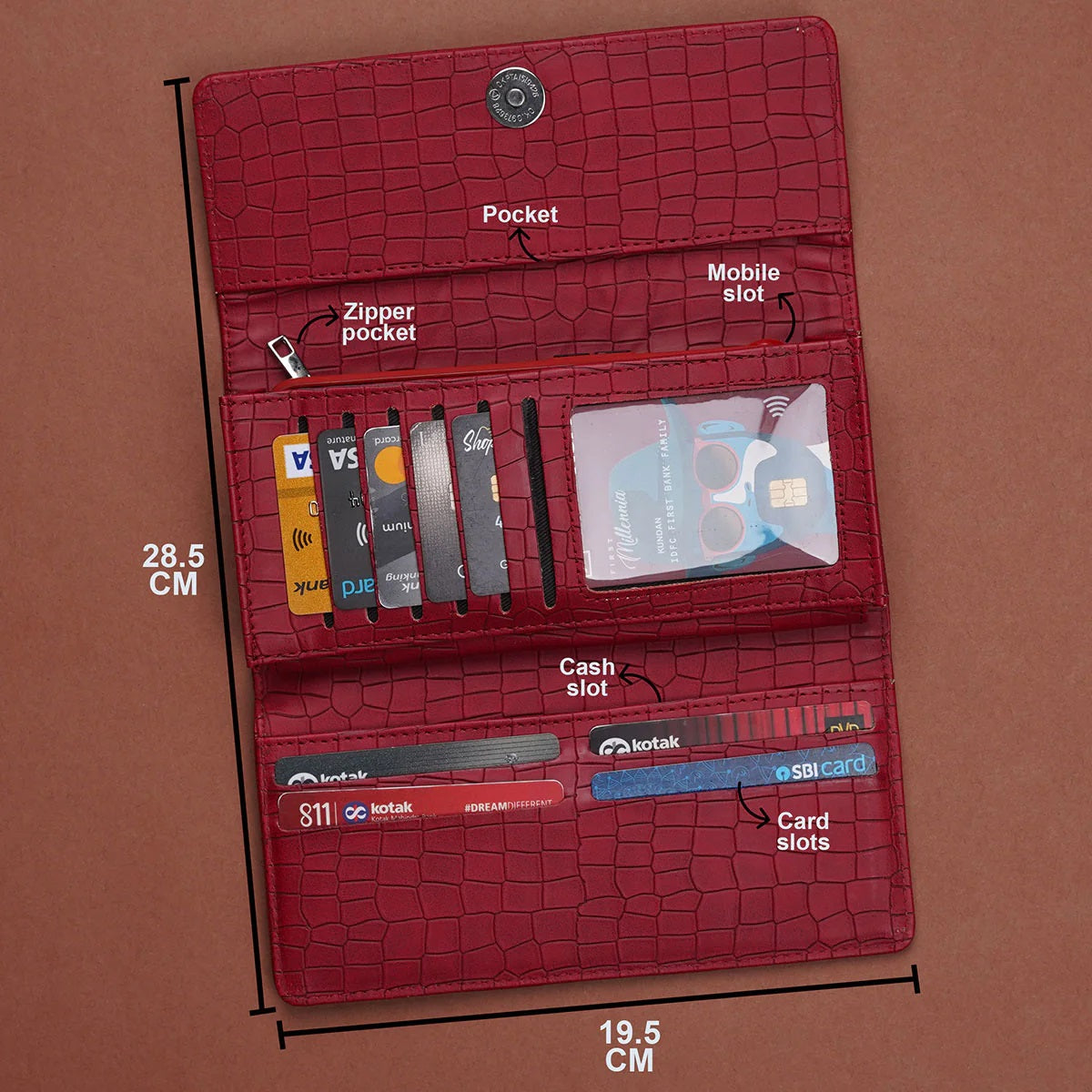 Personalized Brick Style Clutch & Chocolate Gift Set