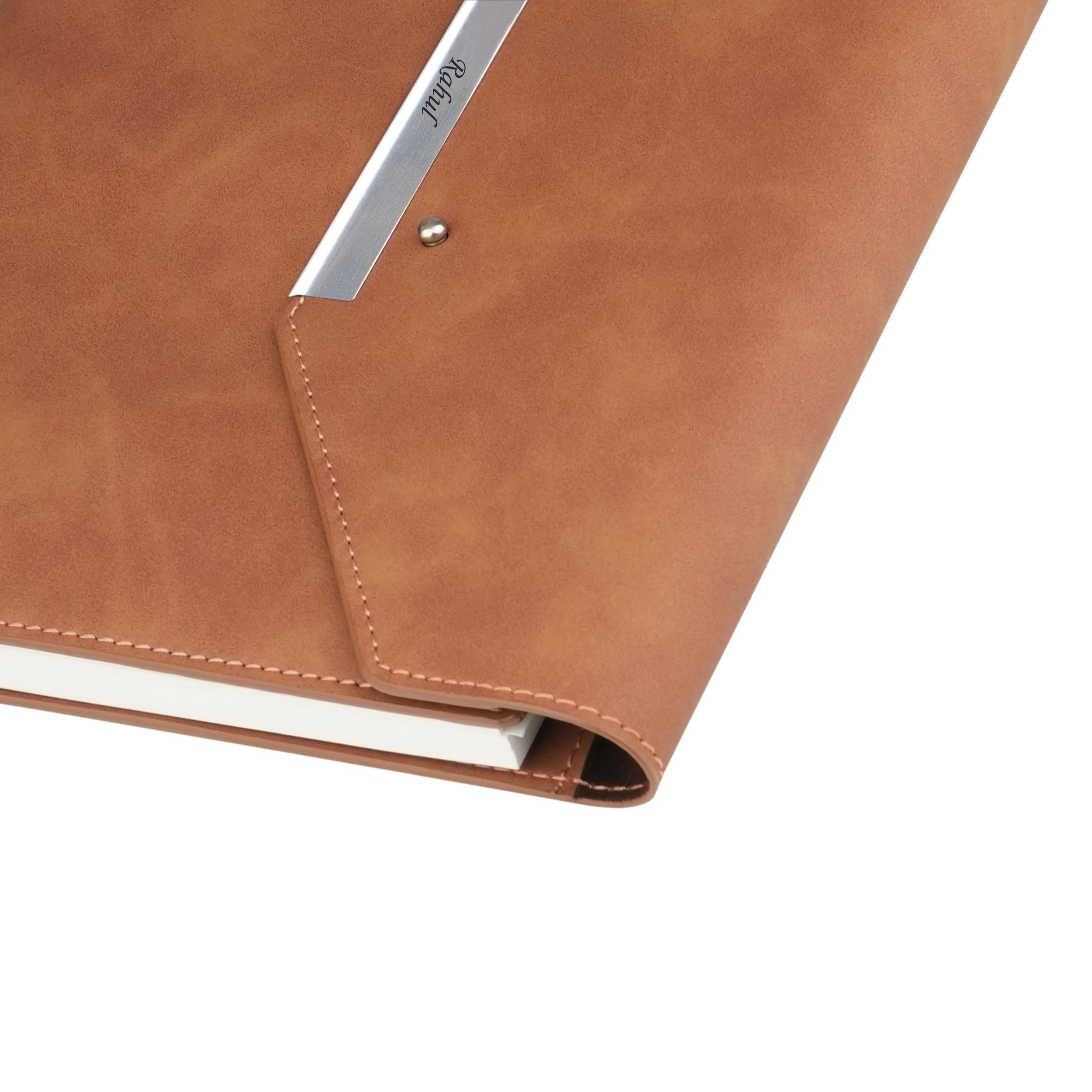 Personalized Persona Suede Leather Diary