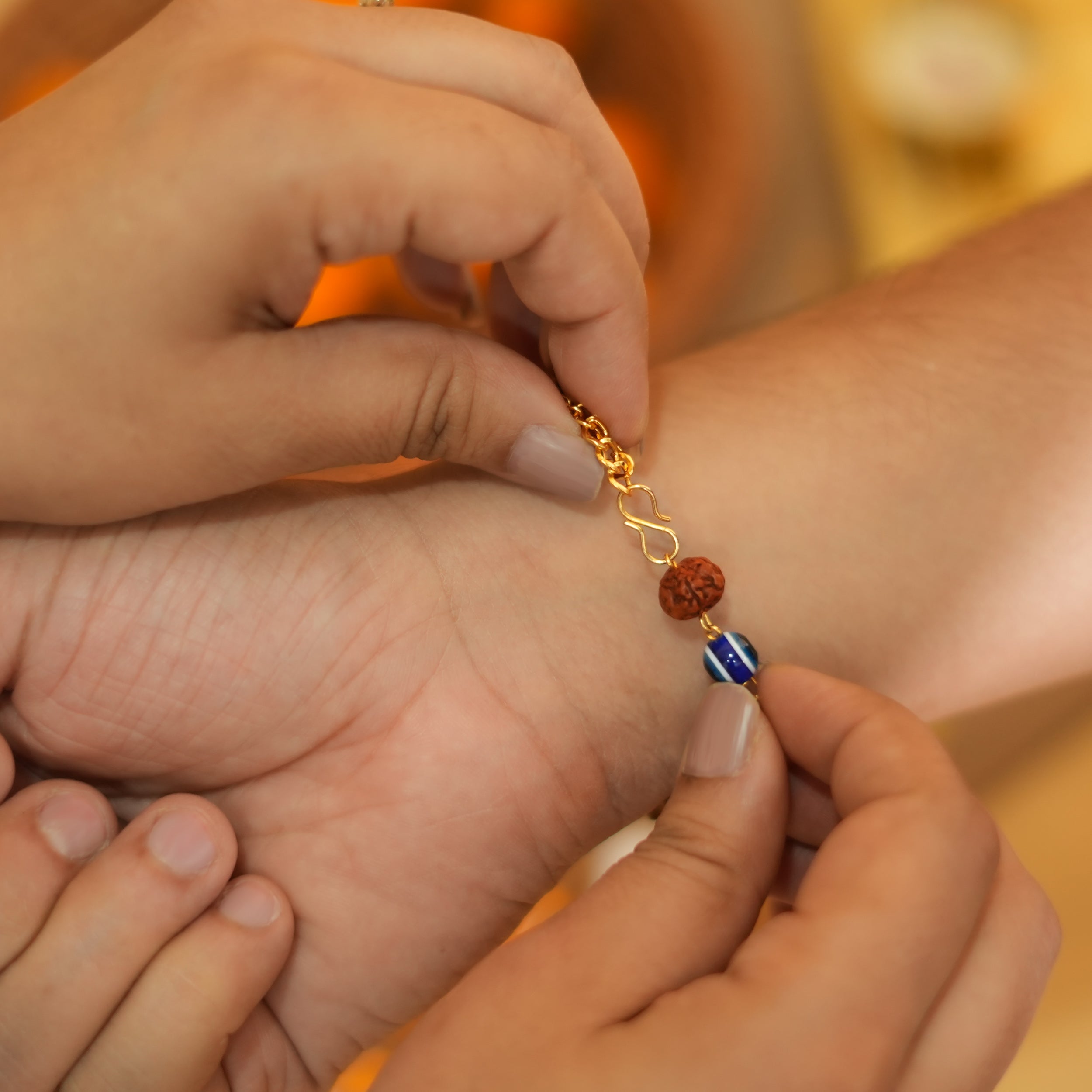 Personalized Sacred Strength Rakhi With Name