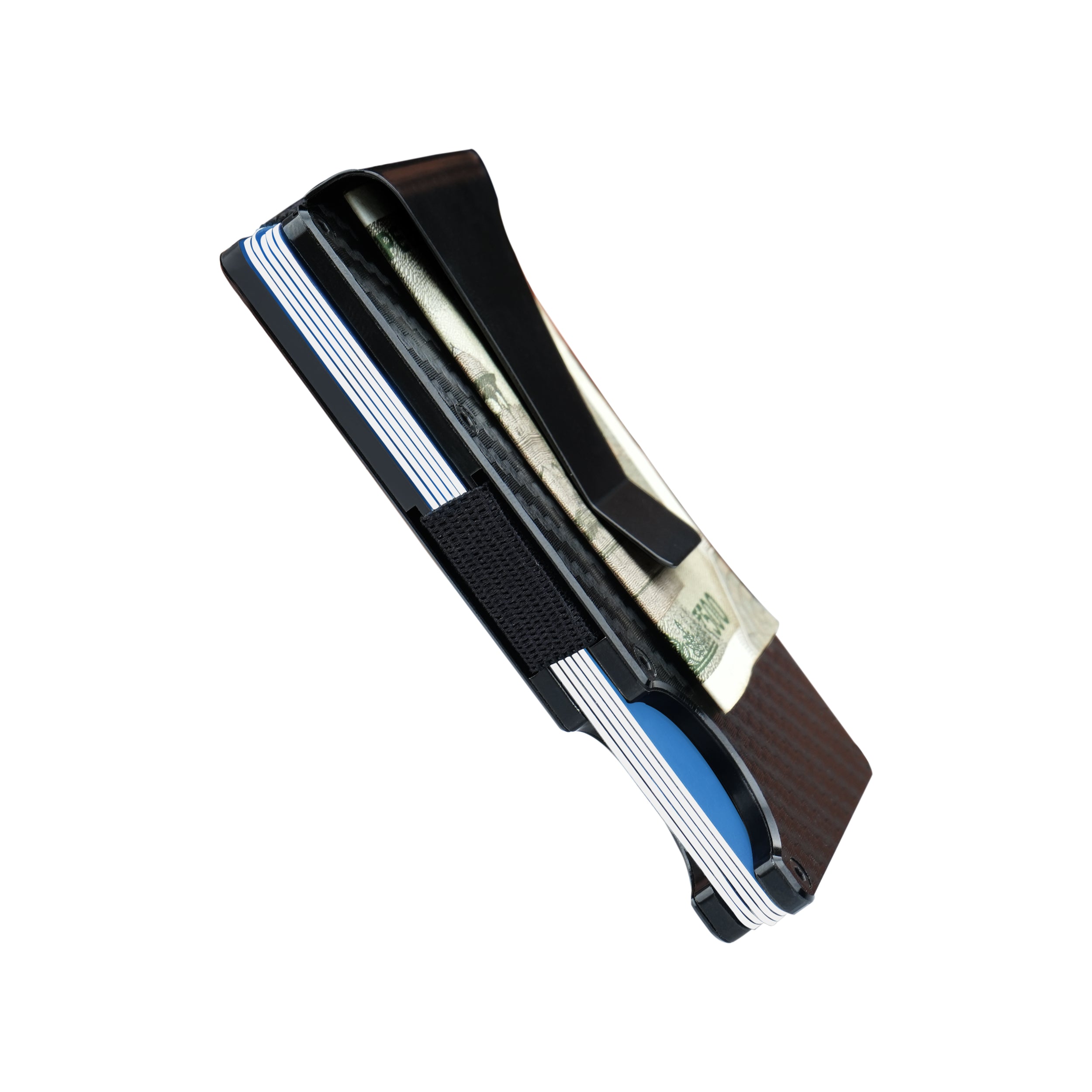 Clip & Carry Metal Card Holder - Black