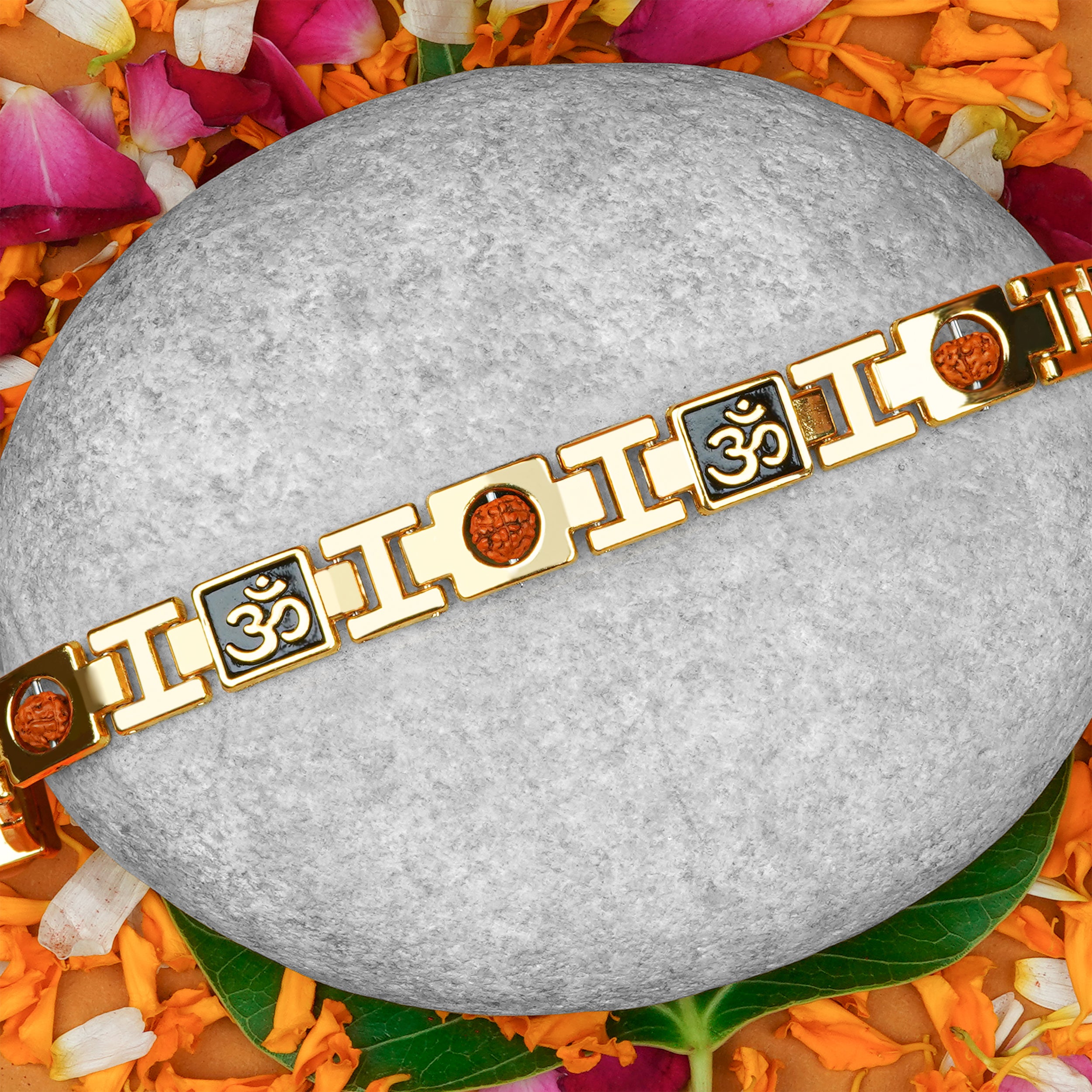 Om Rudra Shakti Bracelet Rakhi