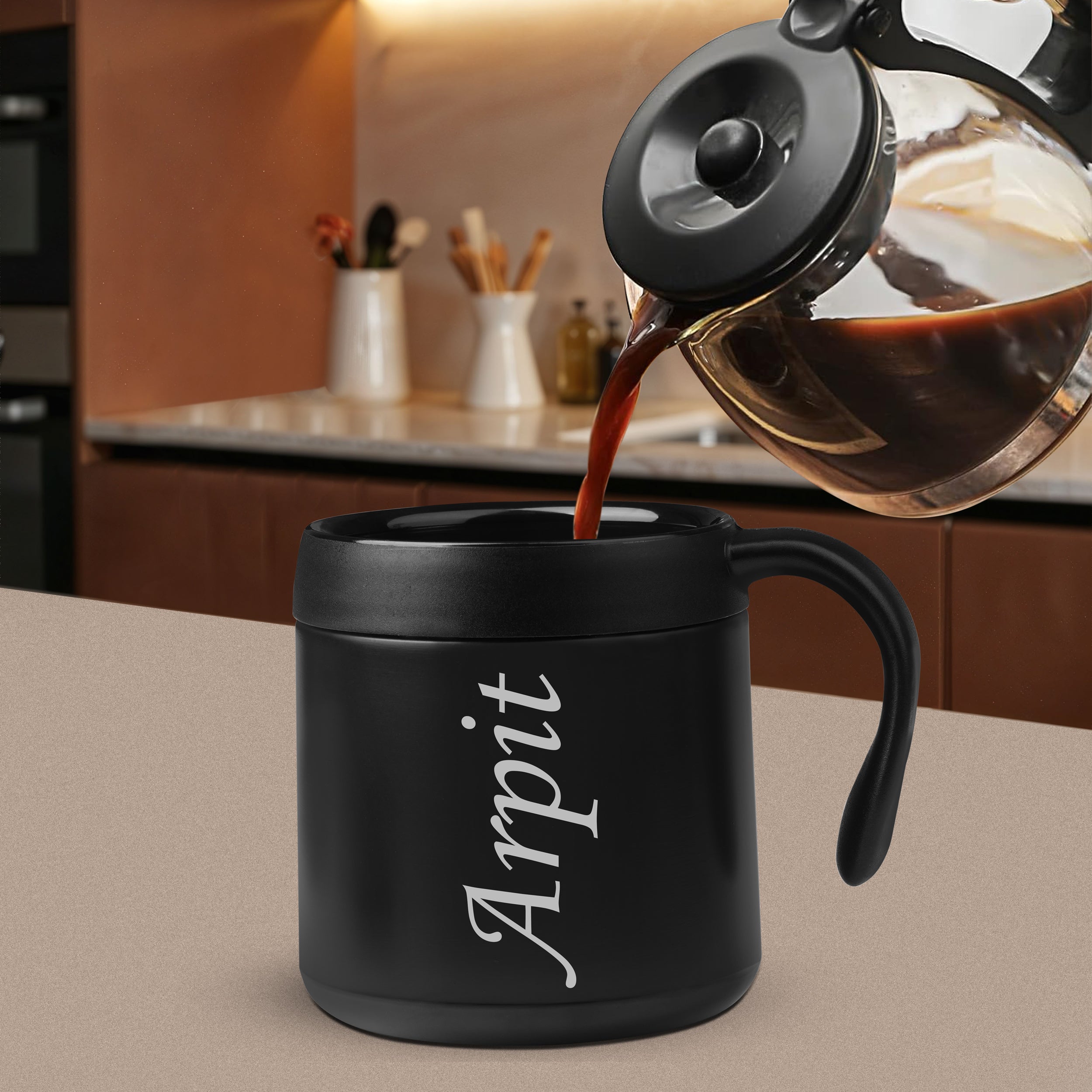 Jet Set Vacuum Insulated Thermal Mug