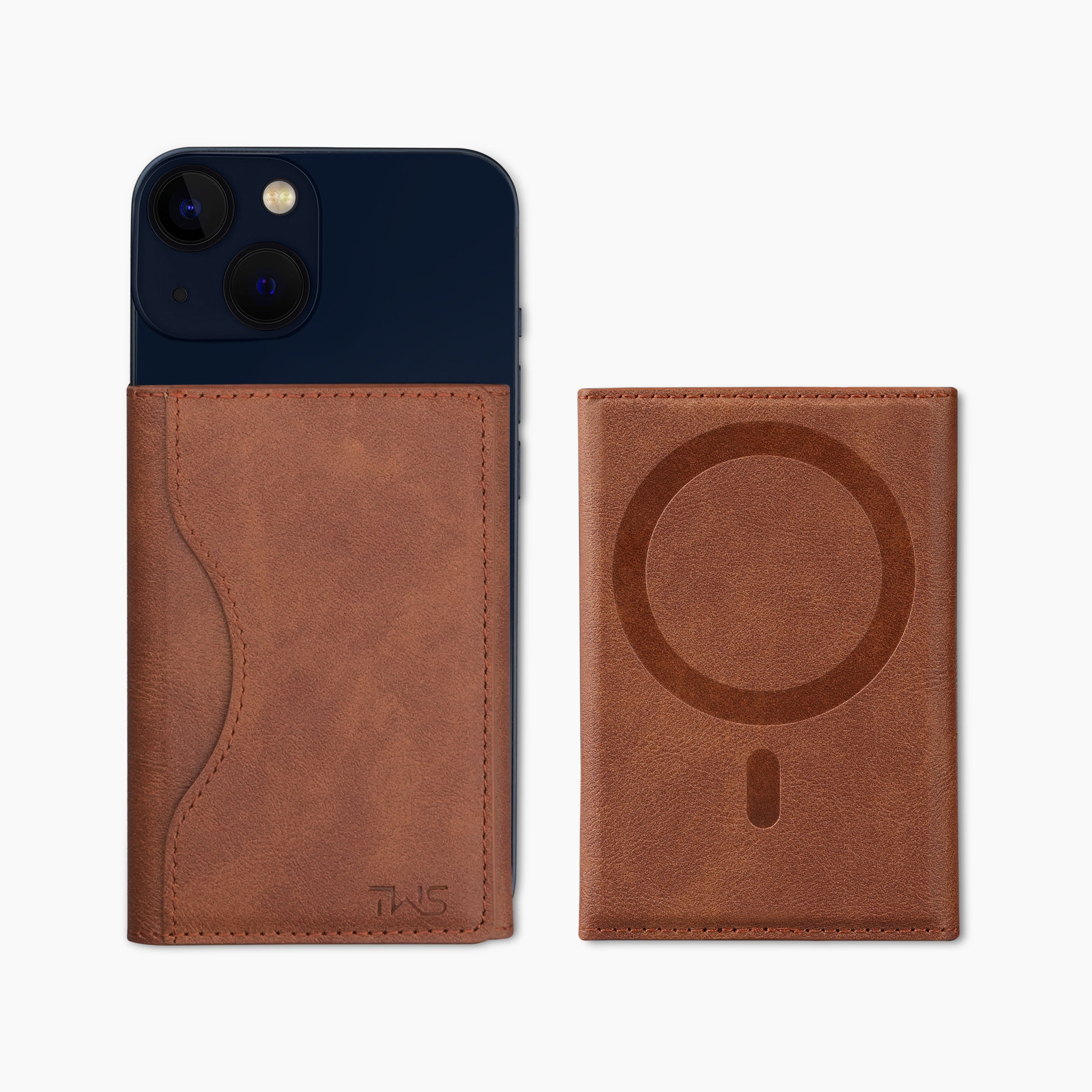 UrbanMag Secure MagSafe Tri-Fold Cardholder - Tan