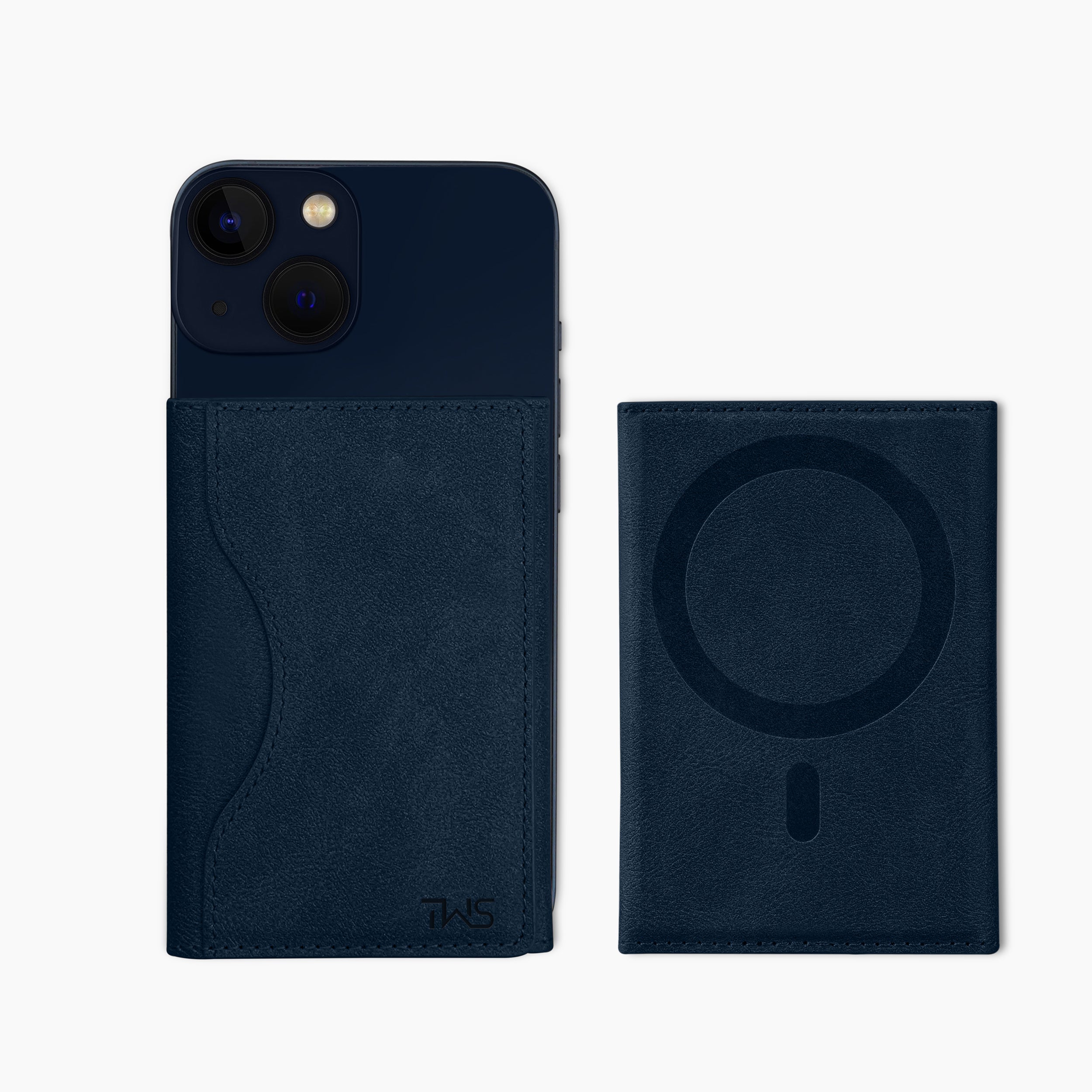 UrbanMag Secure MagSafe Tri-Fold Cardholder - Blue