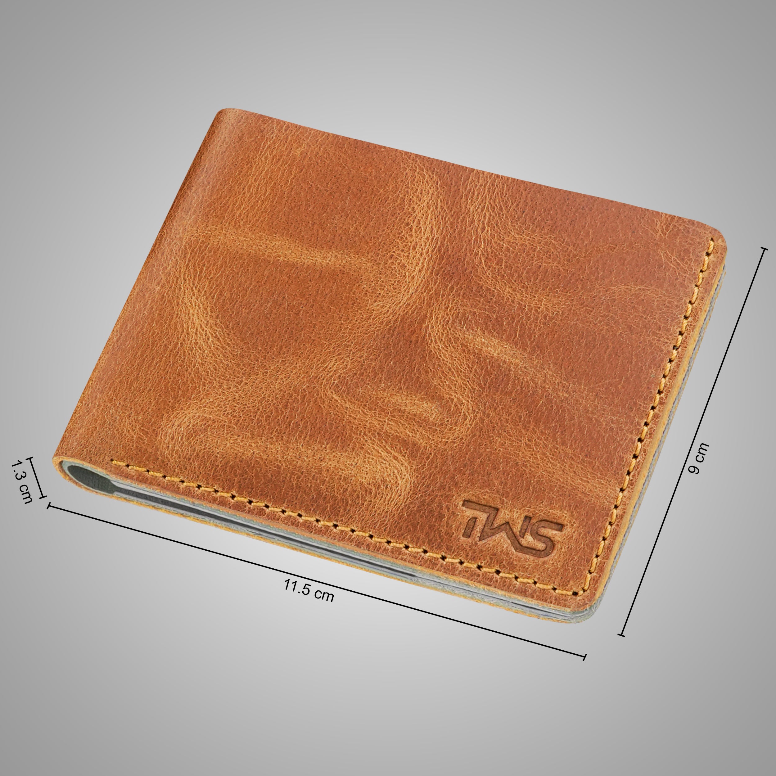 Heritage Genuine Leather Wallet for Men - Tan