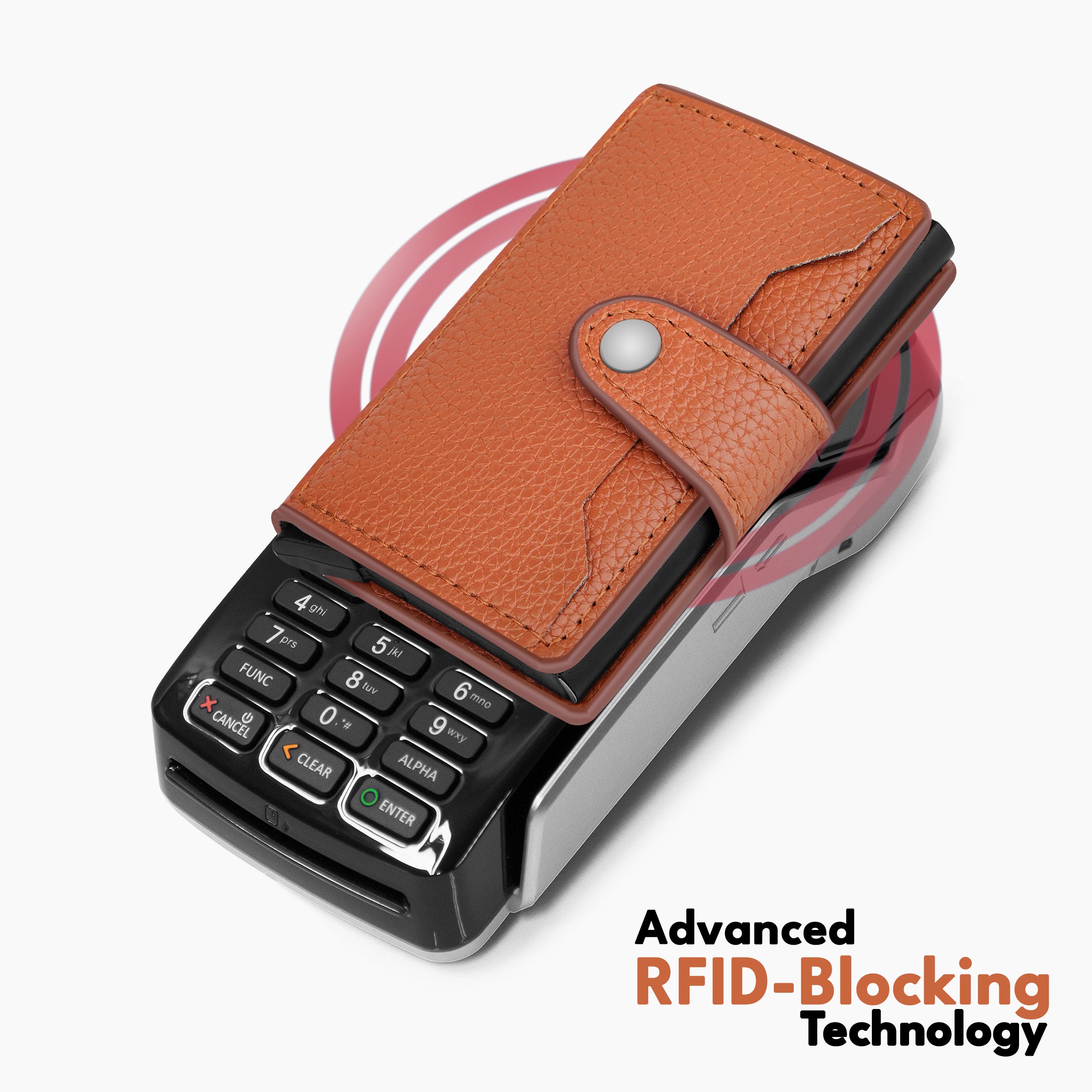 Stealth Shield RFID Protected Pop-Up Wallet Cardholder - Tan