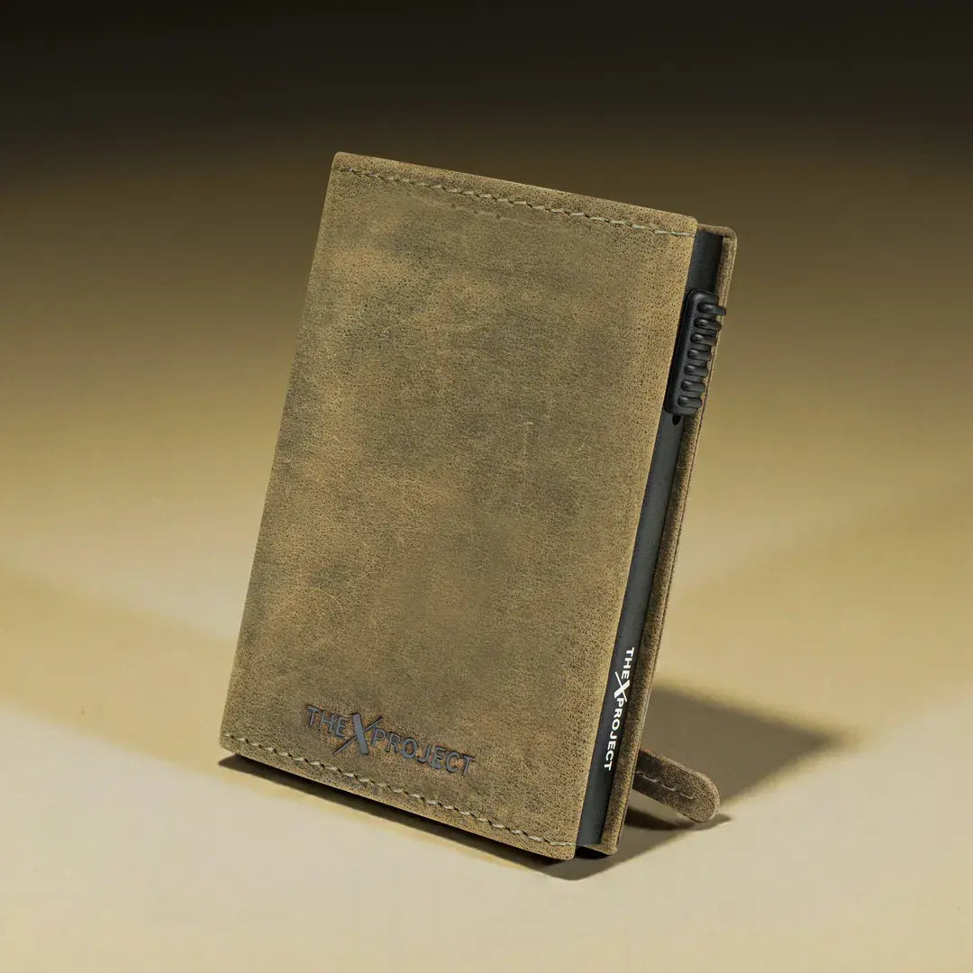 Premium Wildlife Series RFID-Protected Genuine Leather Wallet