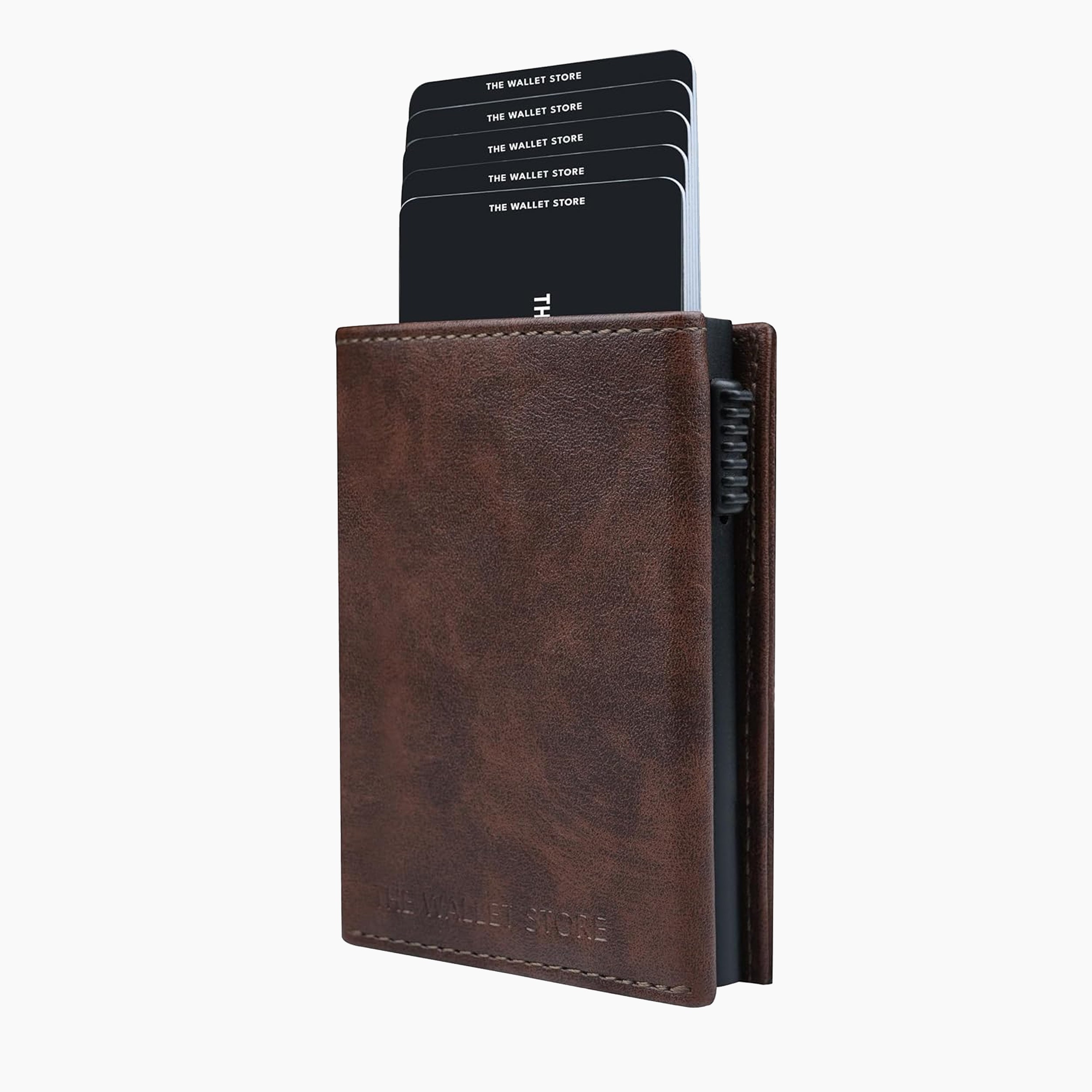 Defender RFID Protected Wallet Cardholder - Brown