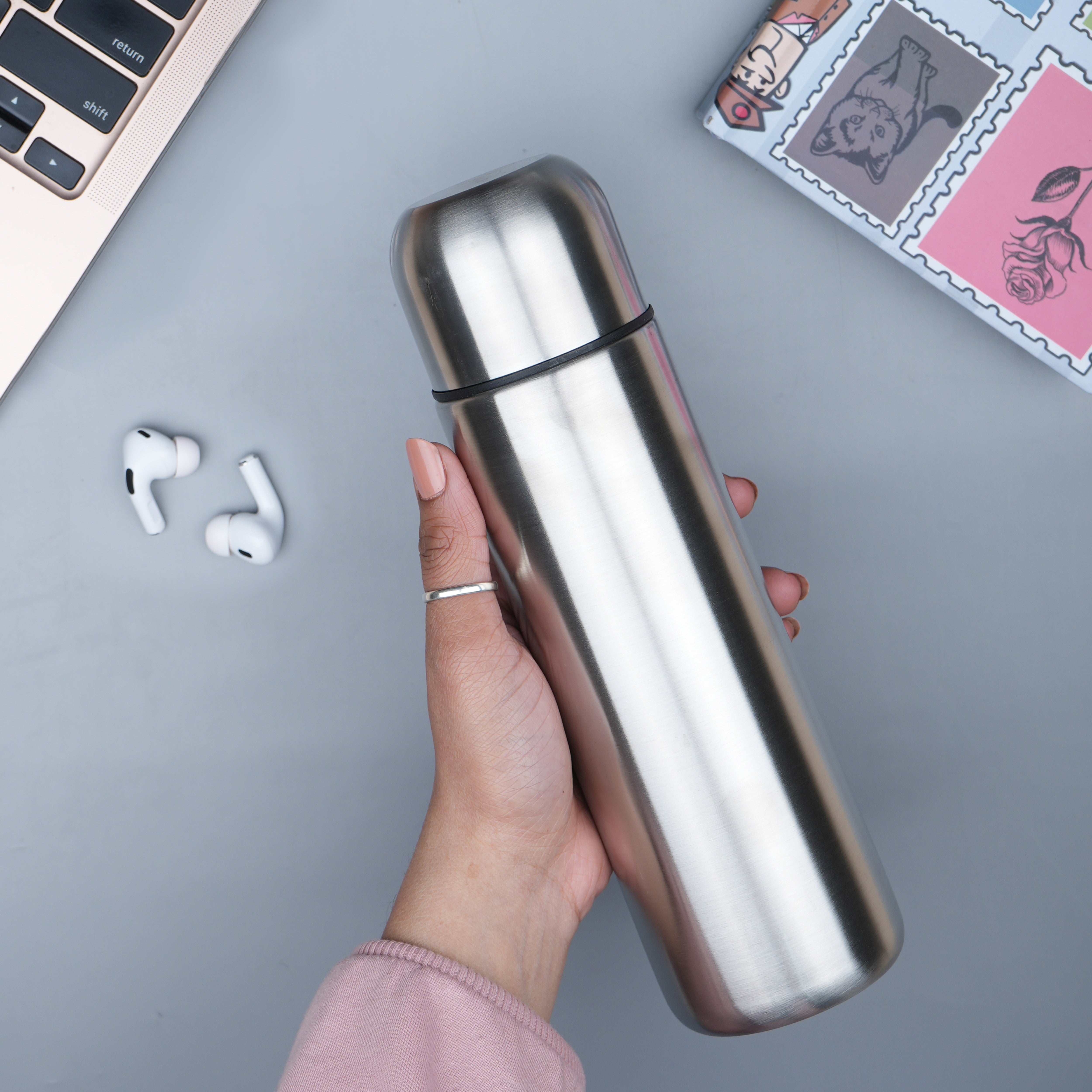 Maximo Thermosteel Vacuum Insulated Hot and Cold Water Bottle