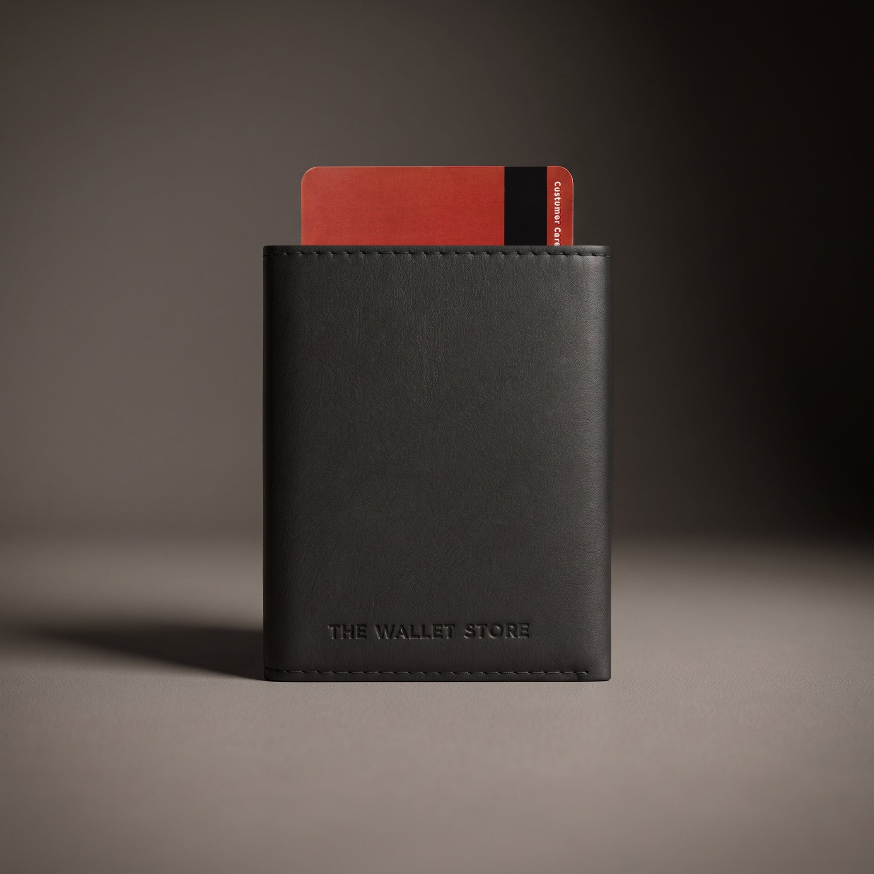 Crest RFID Protected Wallet Cardholder - Black