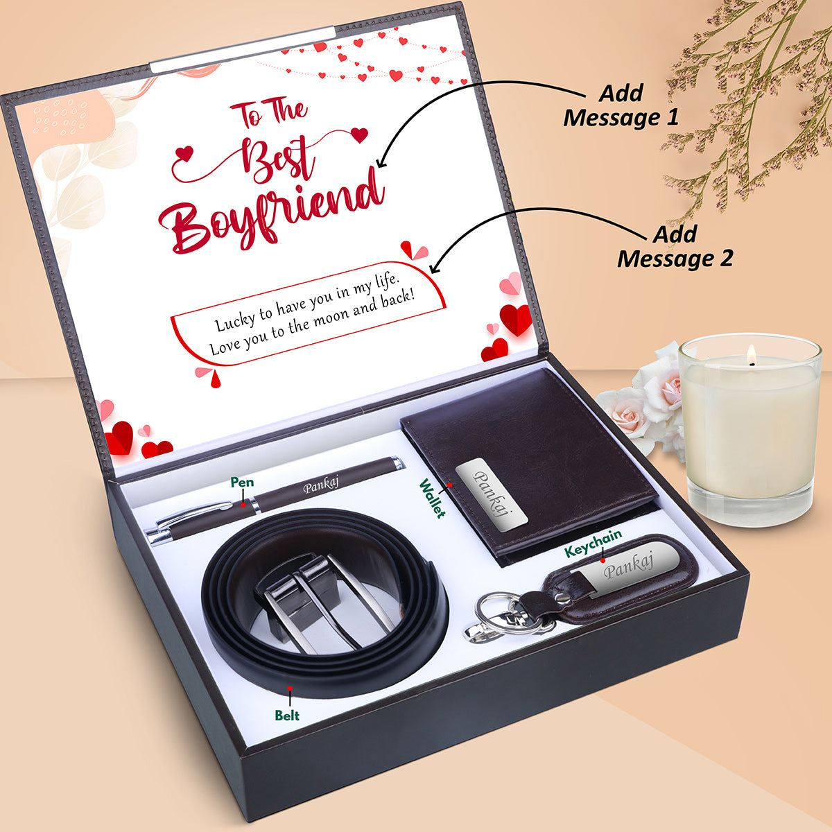 Personalized Multi-Utility Gift Set For Men