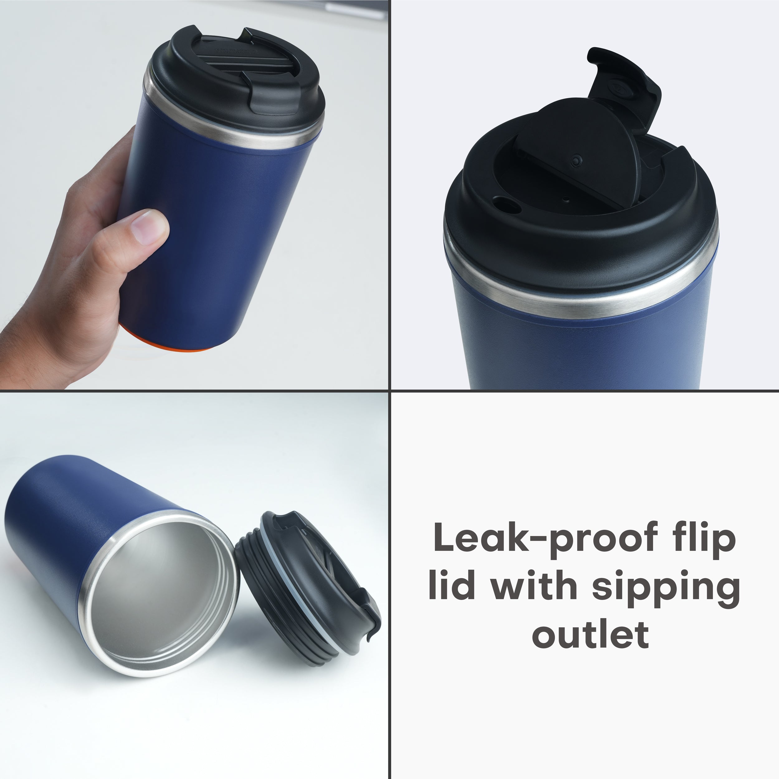 Aqua Sip Vacuum Insulated Suction Mug