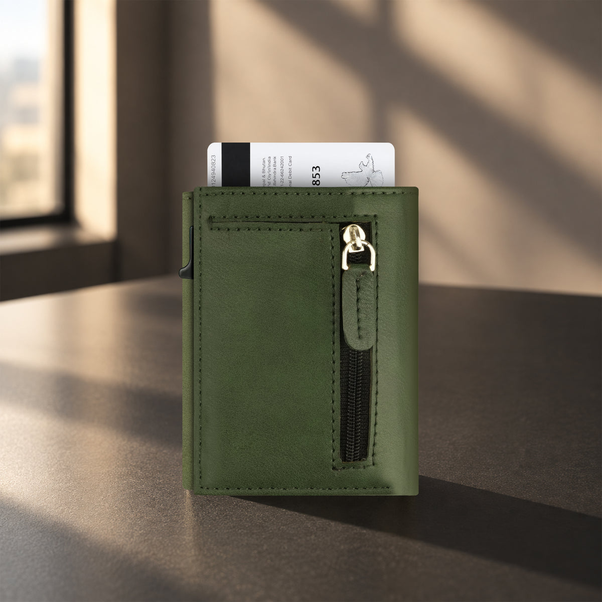 Guardian RFID Protection Wallet Card Holder - Green