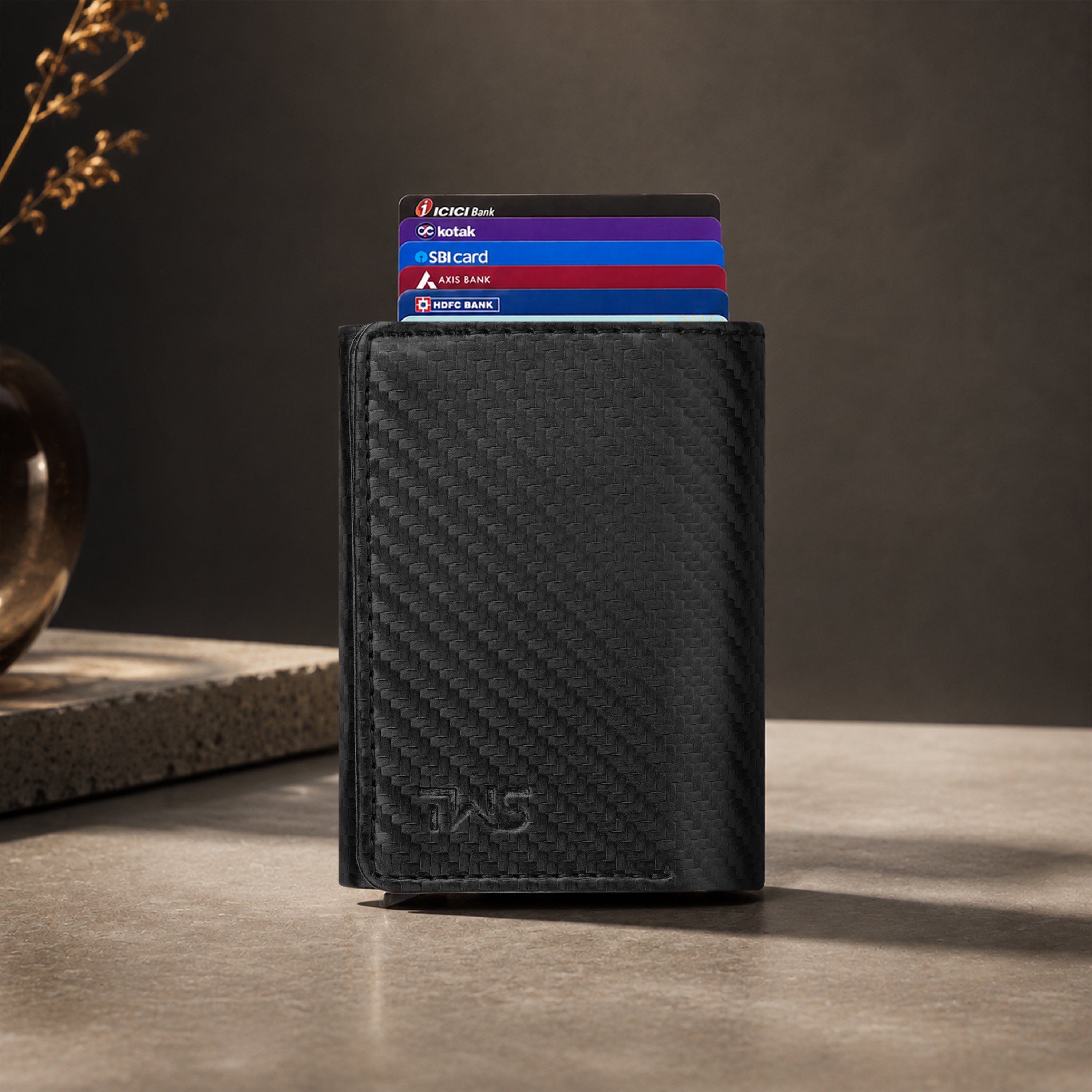 Maverick RFID Protected Wallet Cardholder - Carbon Fibre Edition