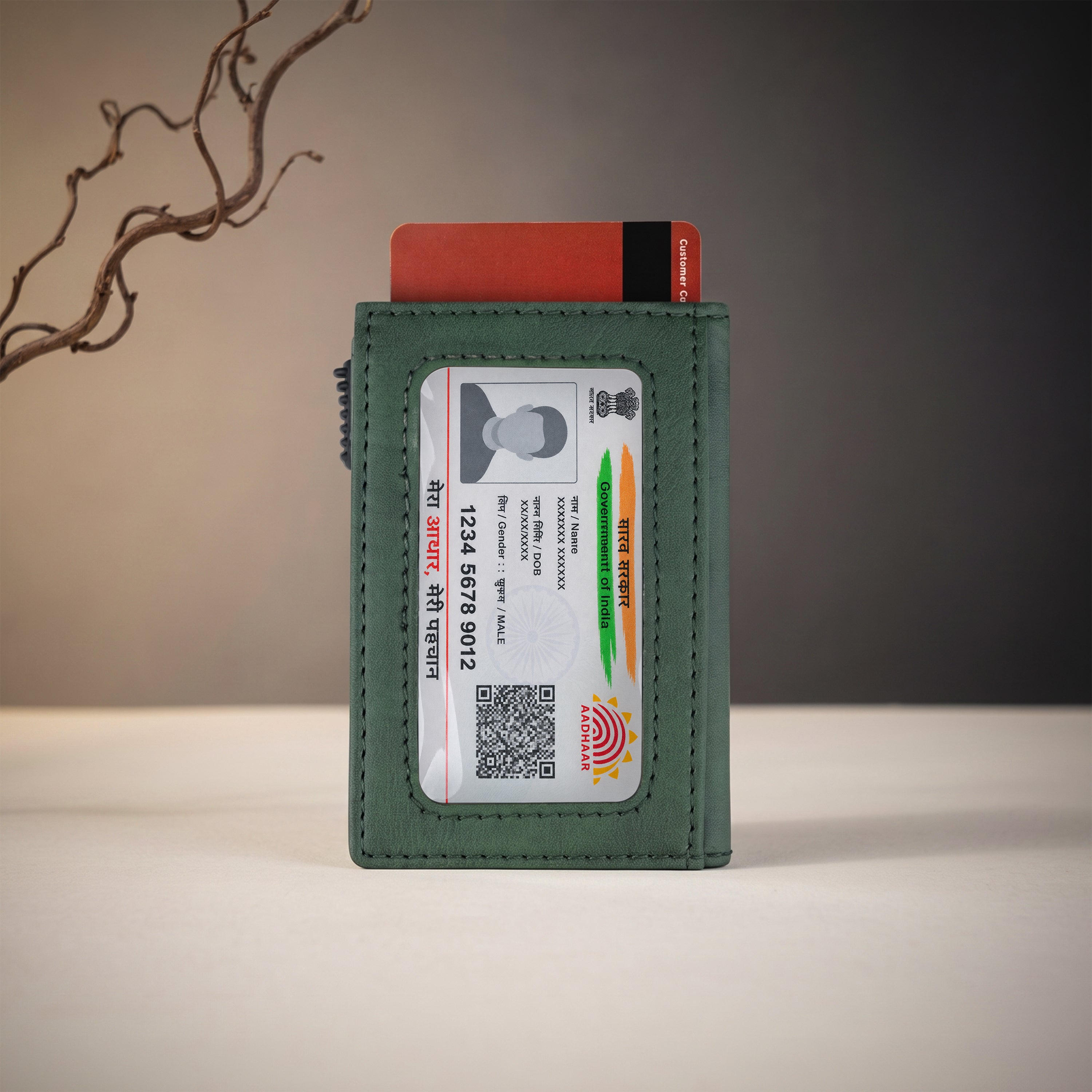 Aero Vault 2.0 RFID Protected Pop-Up Cardholder - Green