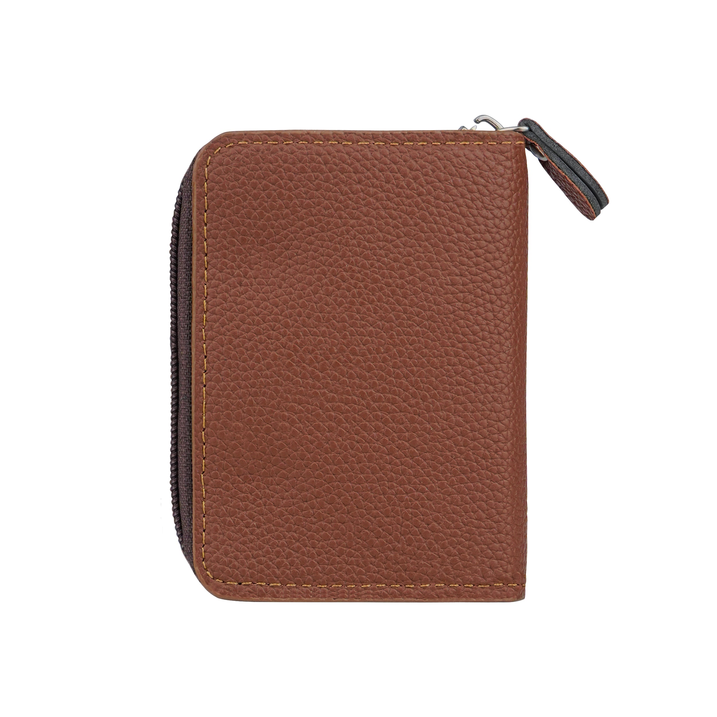 Bolt Lock Dual-Tone Wallet Cardholder