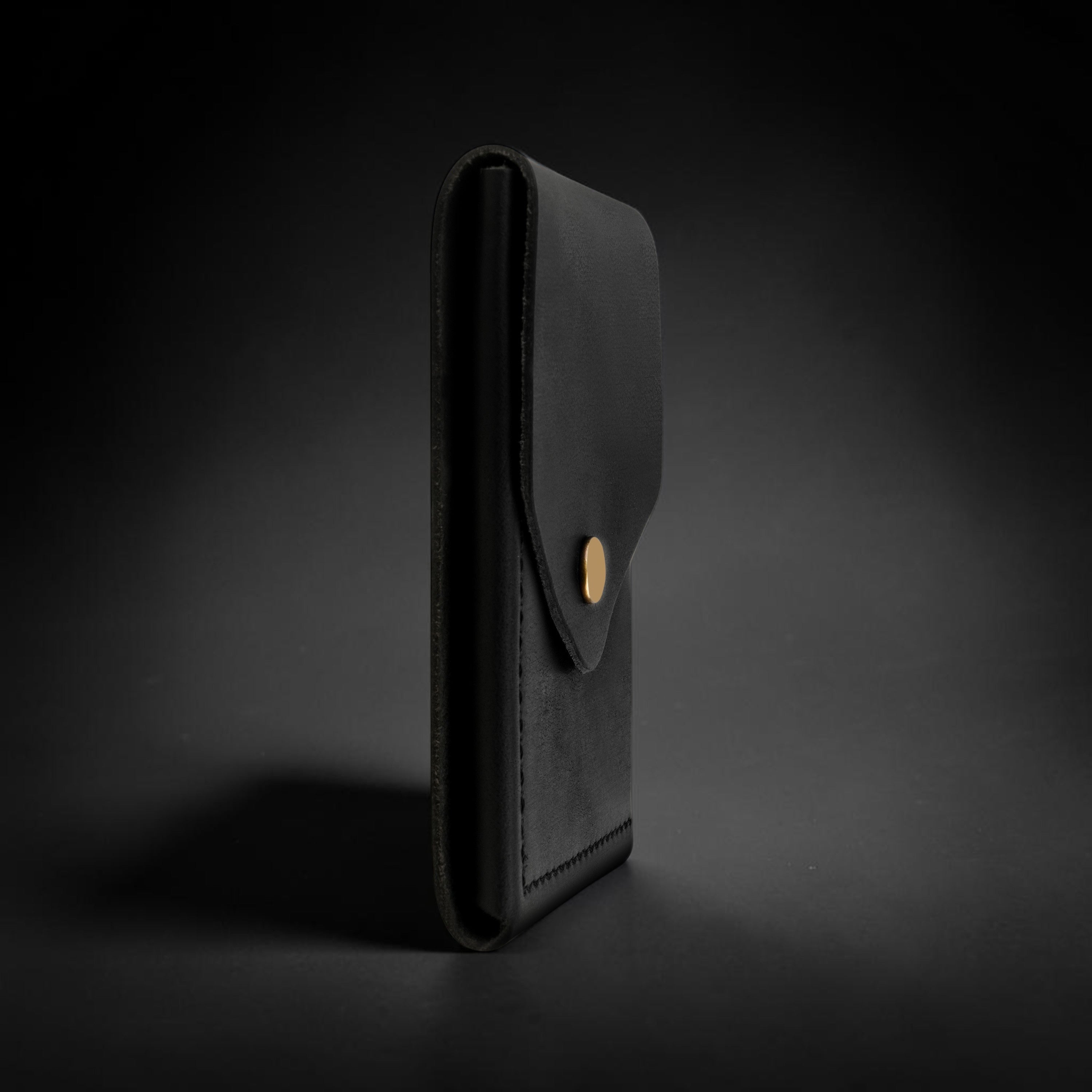 Flip 2.0 Genuine Leather Wallet - Black
