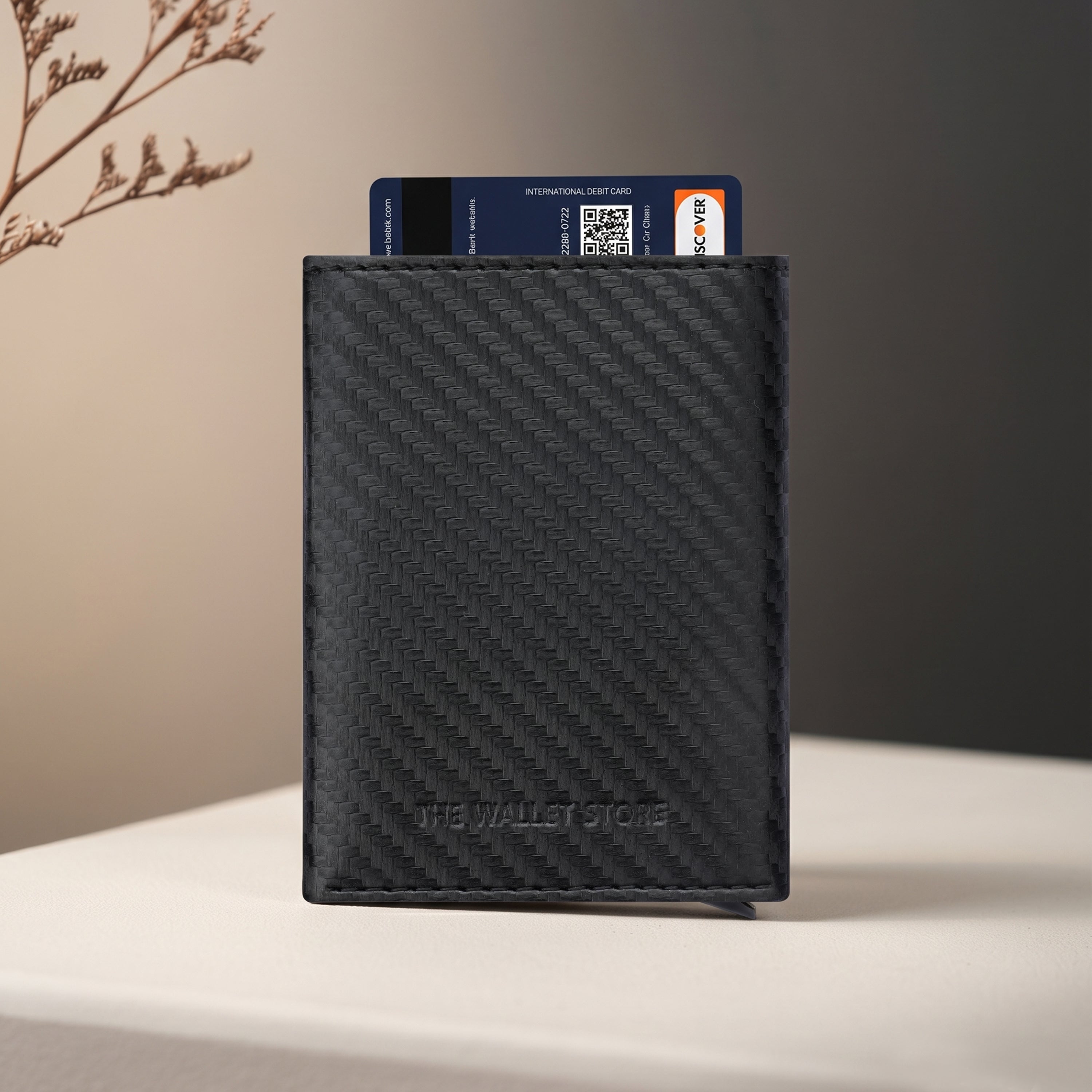 Maverick RFID Protected Wallet Cardholder - Carbon Fibre Edition