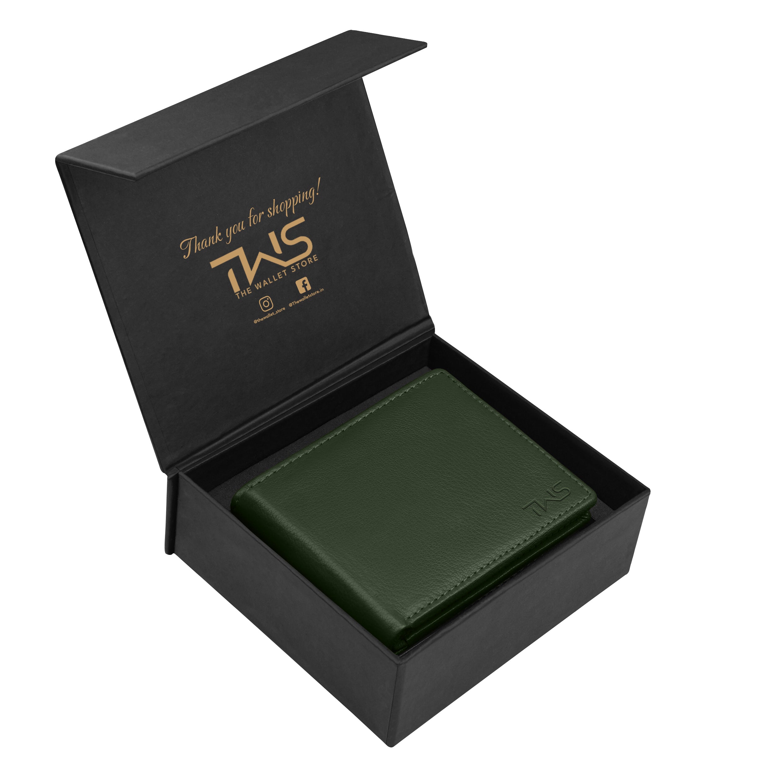 Carry Mate Genuine Leather Wallet For Men - Green