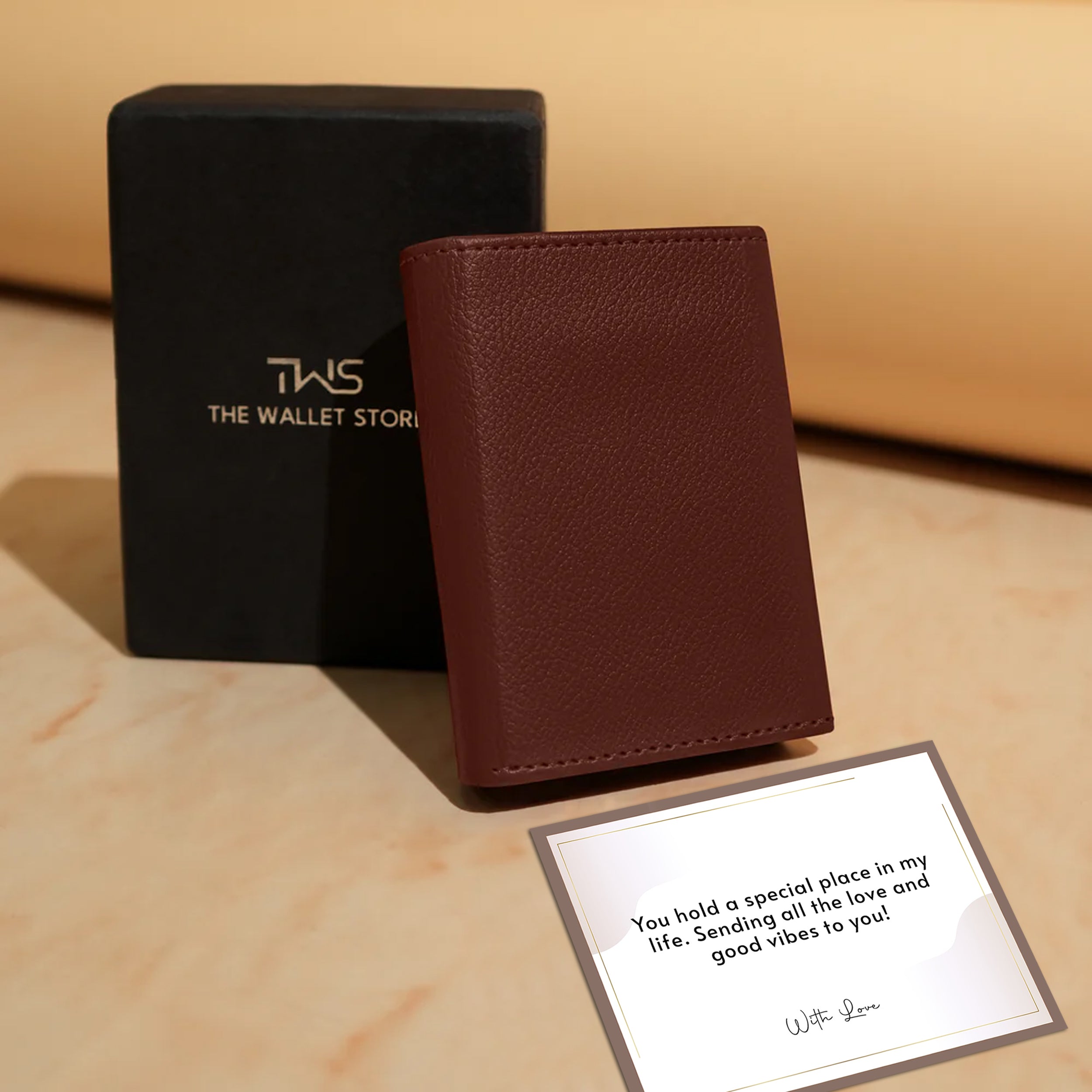 Urban Pop RFID Protection Wallet Cardholder - Brown