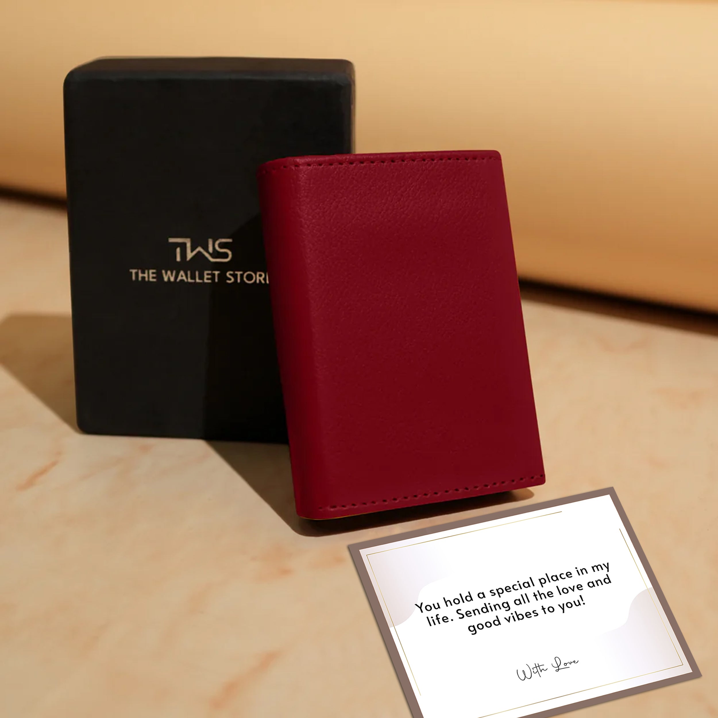 Urban Pop RFID Protection Wallet Cardholder - Maroon