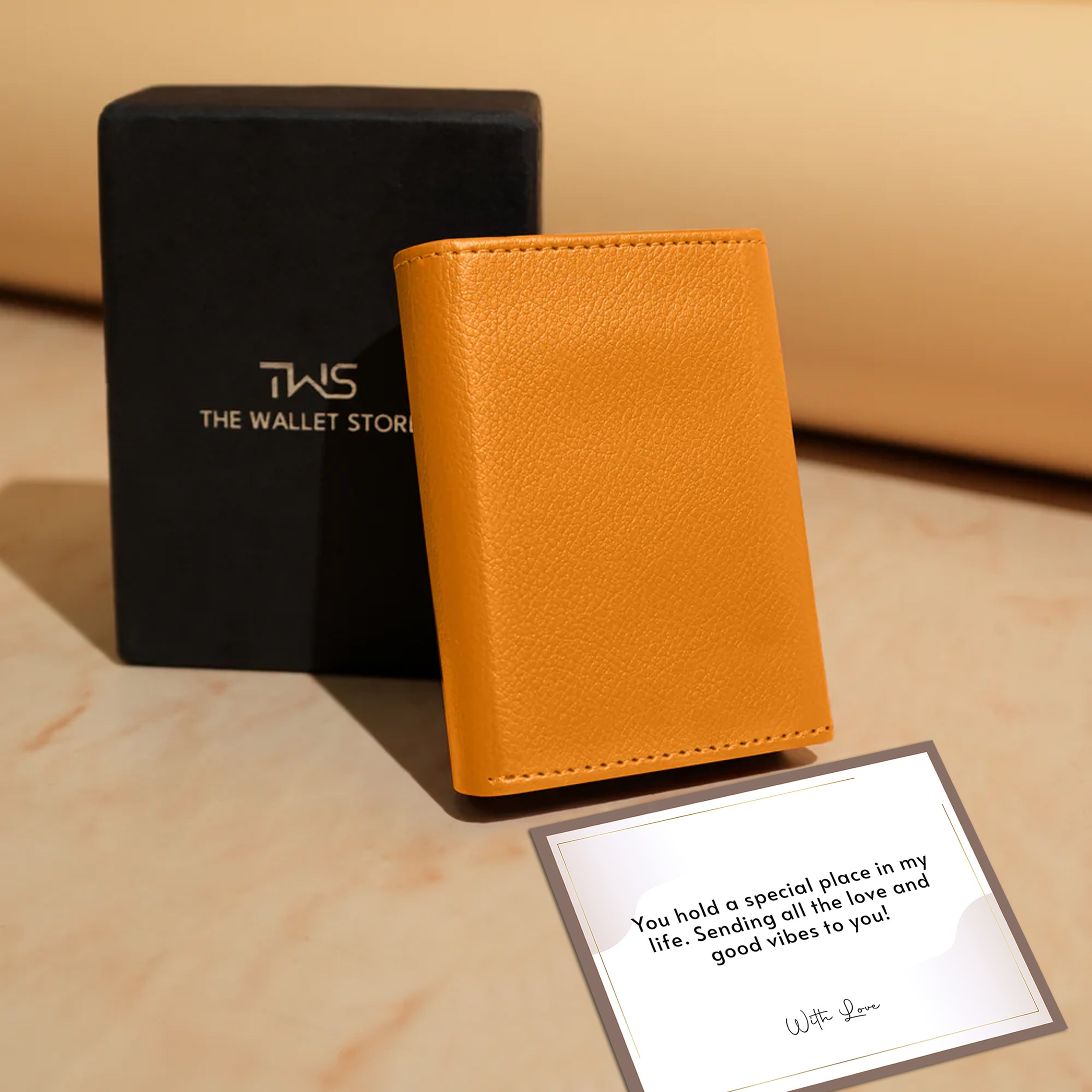 Urban Pop RFID Protection Wallet Cardholder - Mustard