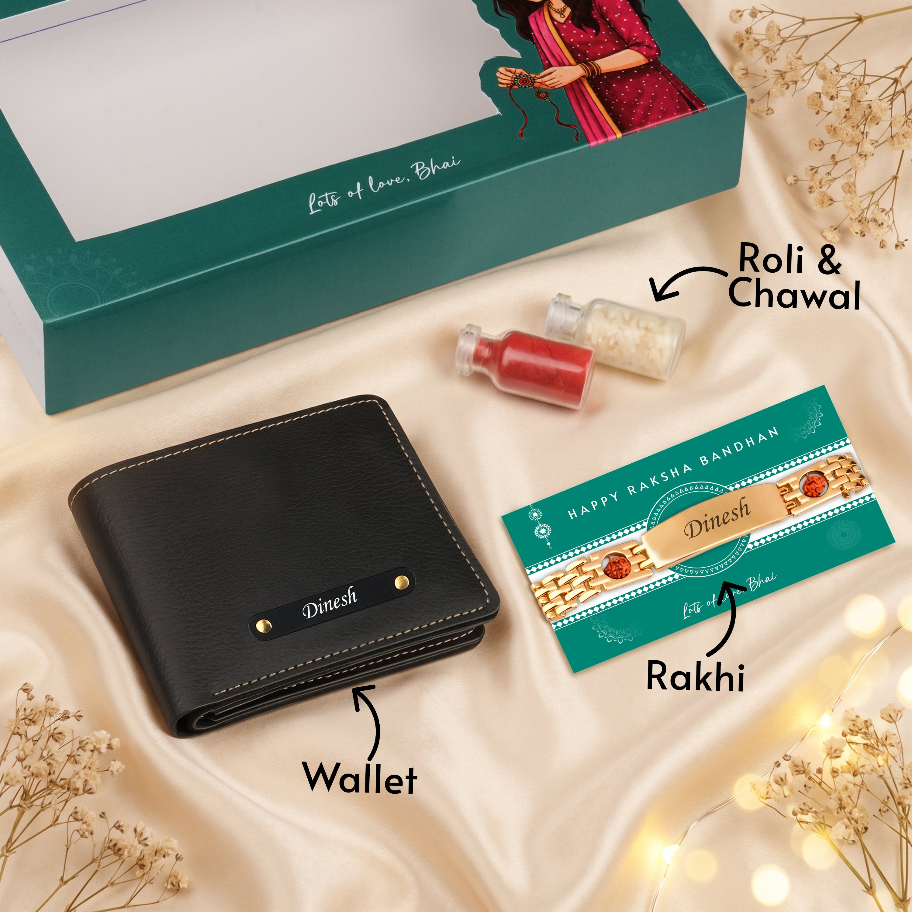 Pavitra Bandhan Personalized Rakhi Gift Hamper