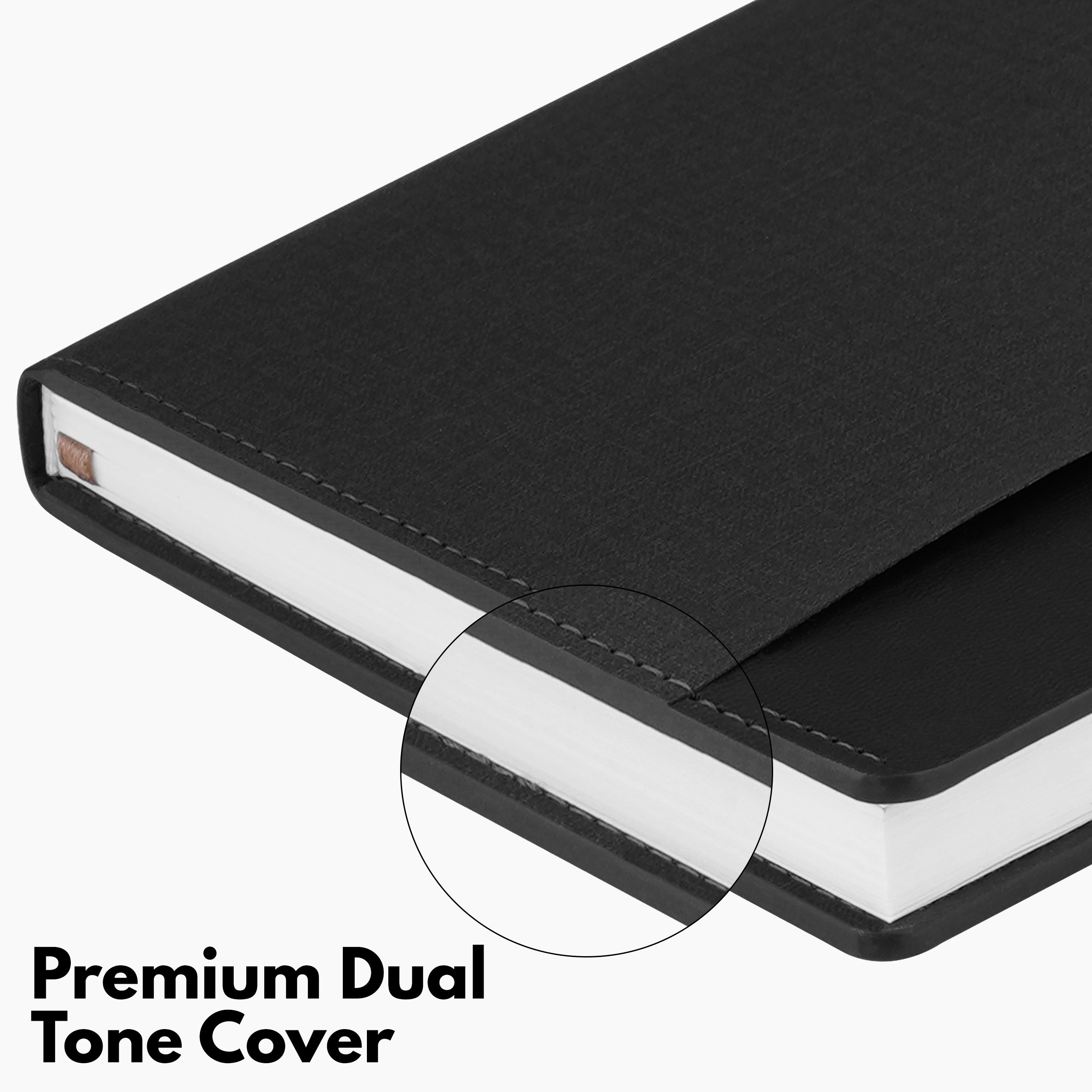 Personalized Shade Sync Diary & Pen Gift Set - Black