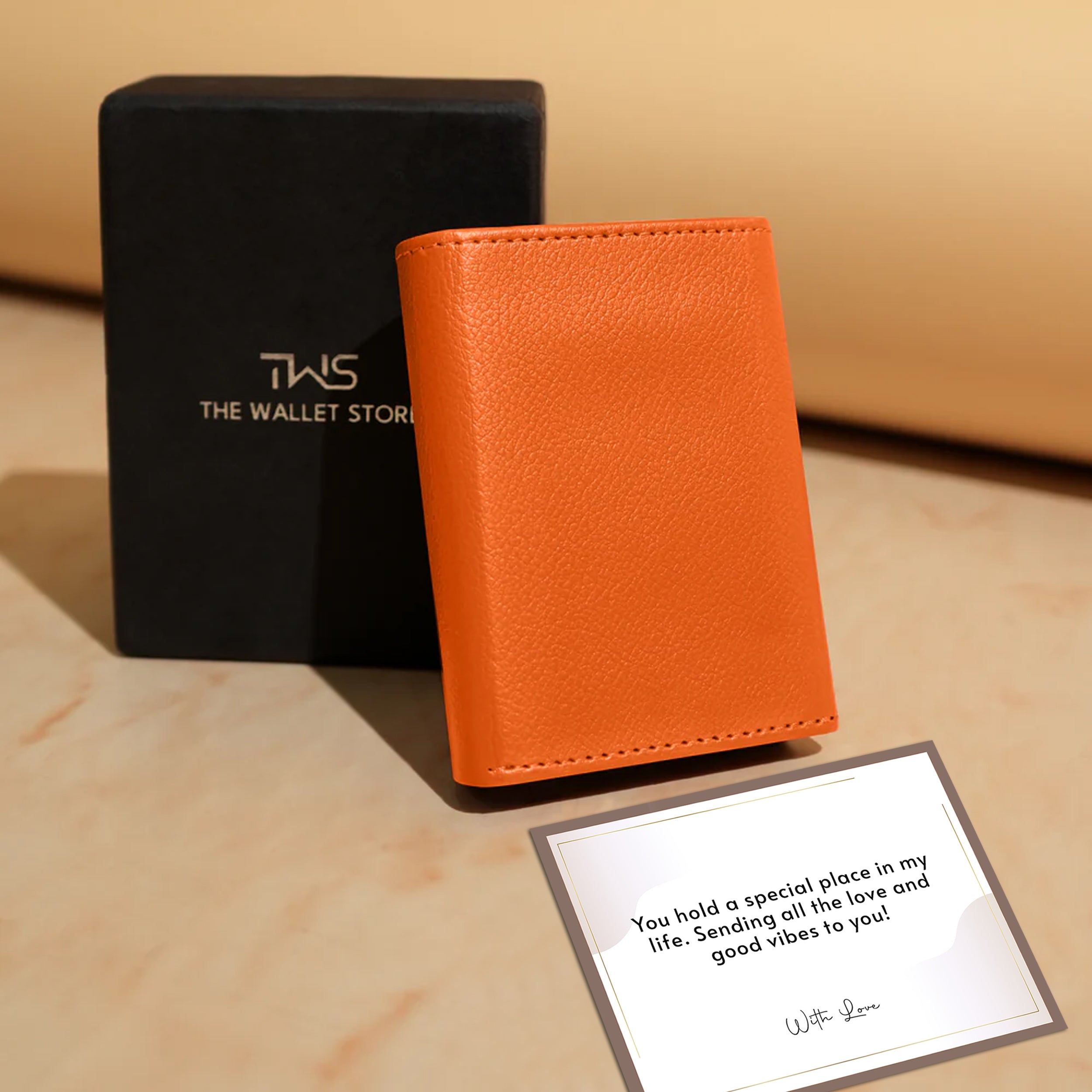 Urban Pop RFID Protection Wallet Cardholder - Orange