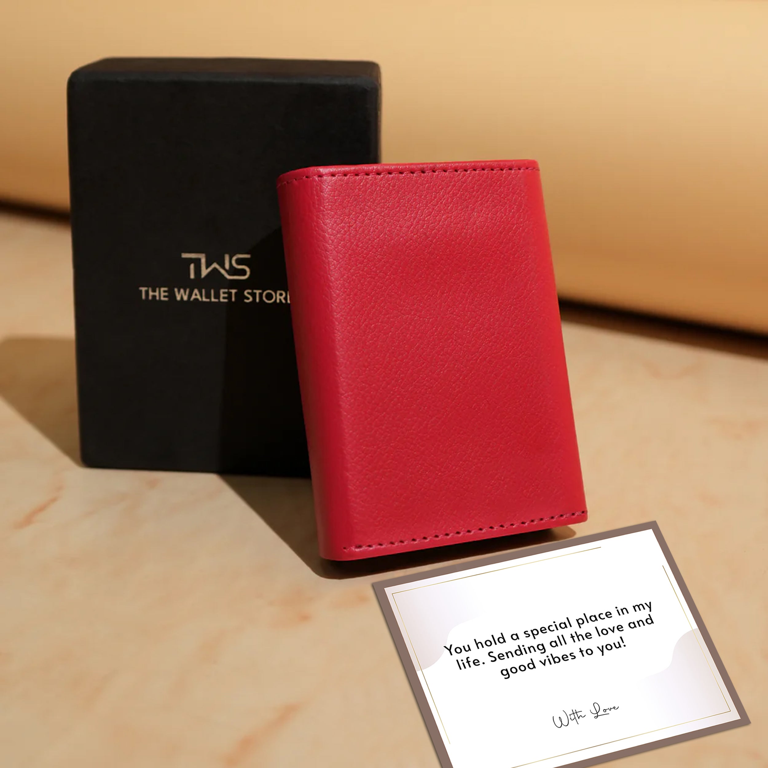 Urban Pop RFID Protection Wallet Cardholder - Red