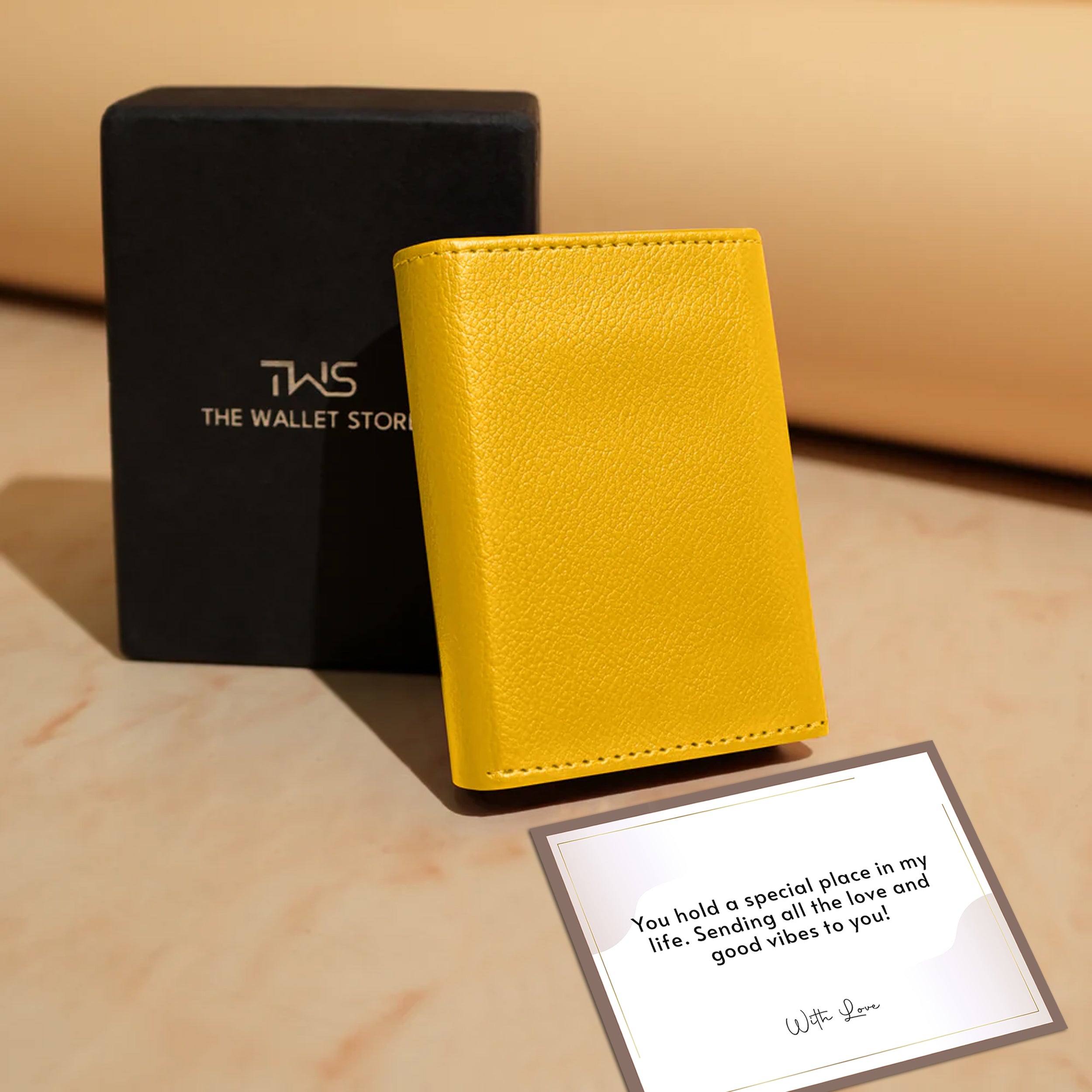 Urban Pop RFID Protection Wallet Cardholder - Yellow