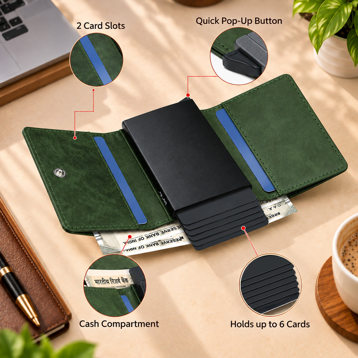 Maverick Signature Executive Gift Set - Green