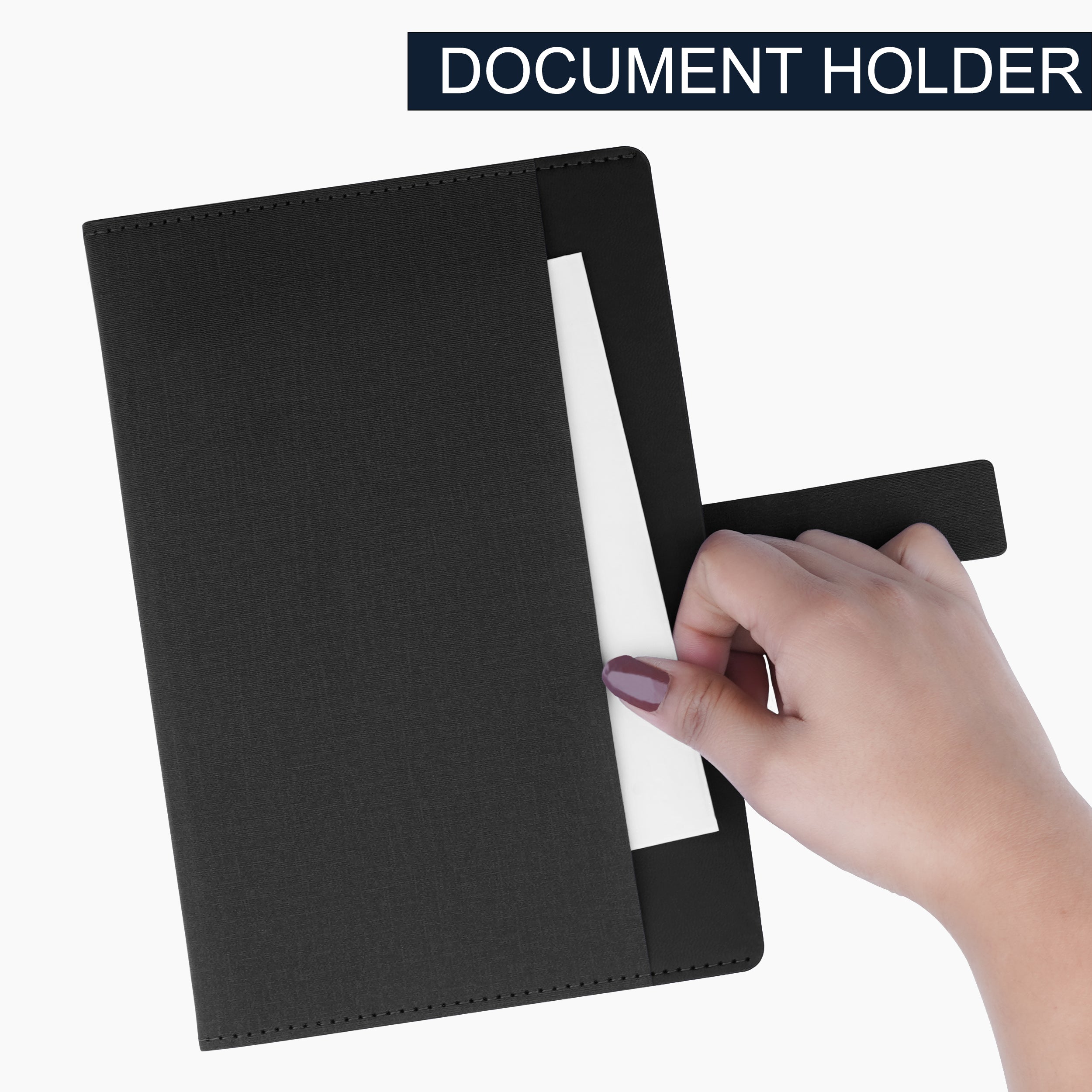 Personalized Shade Sync Diary & Pen Gift Set - Black