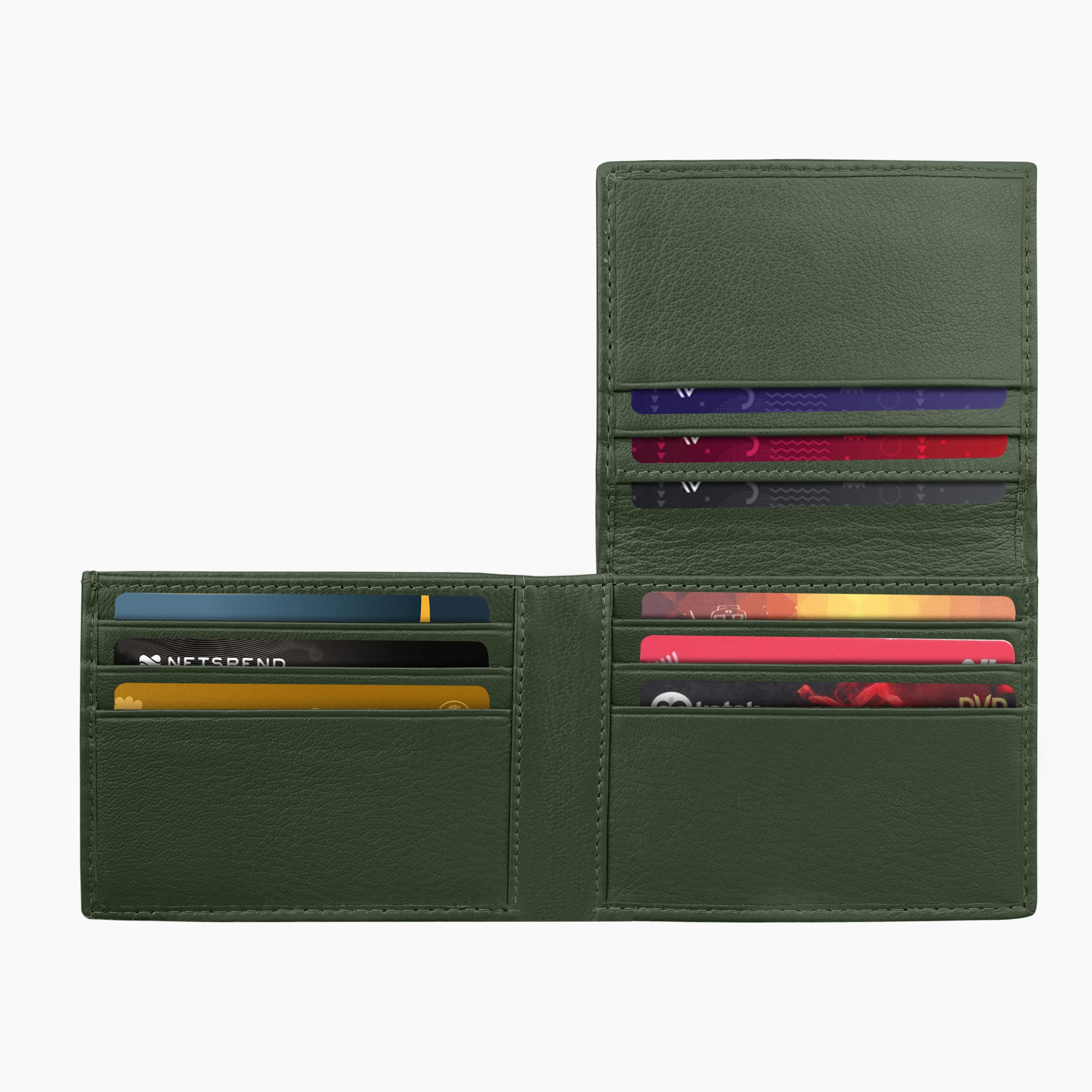 Emerald Edge Genuine Leather Wallet For Men