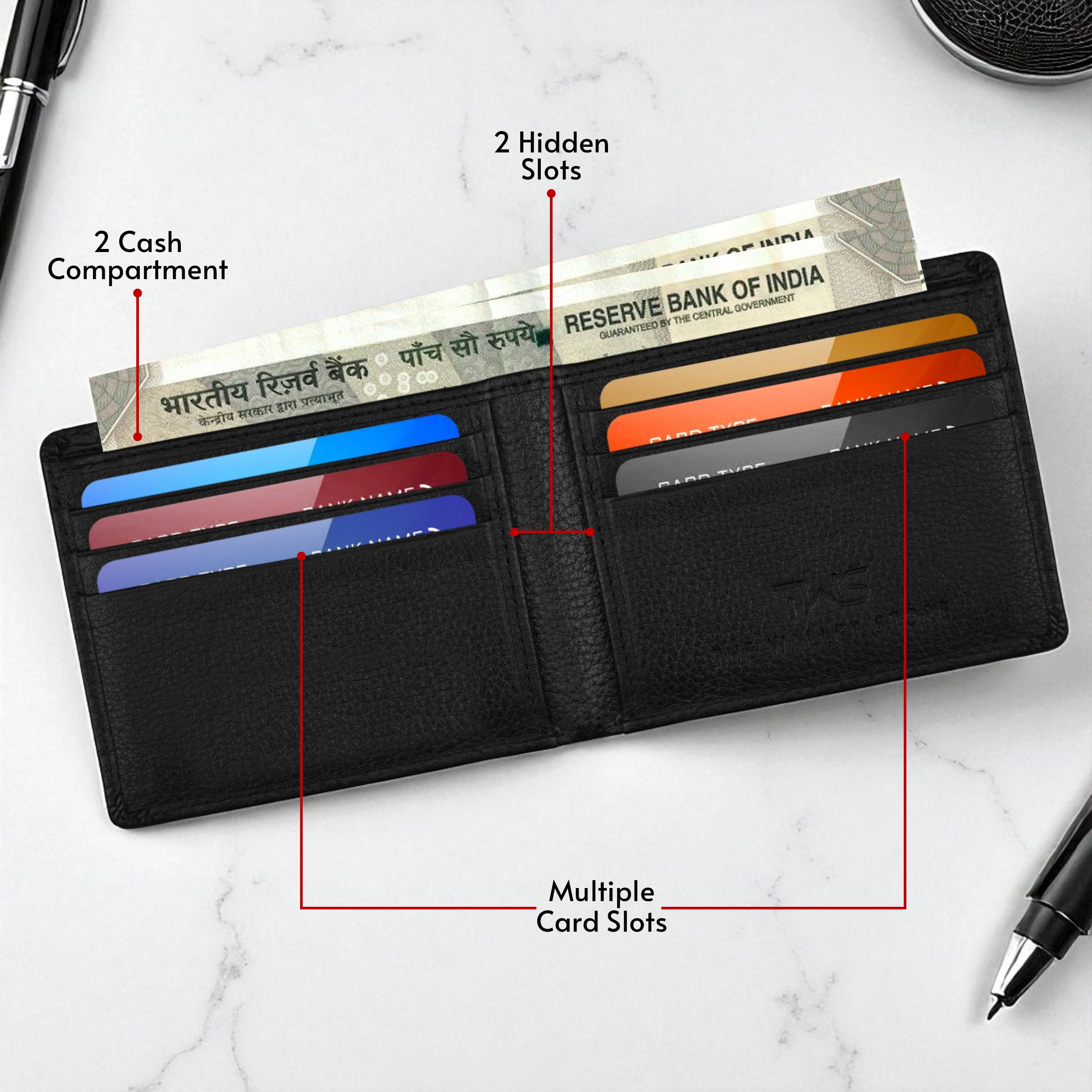 Raven Genuine Leather Wallet For Men