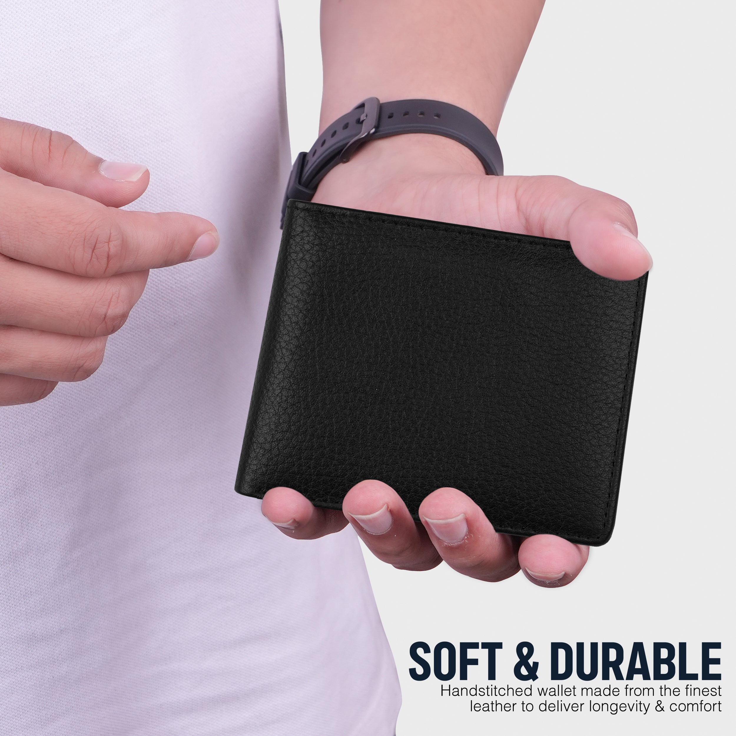 Raven Genuine Leather Wallet For Men