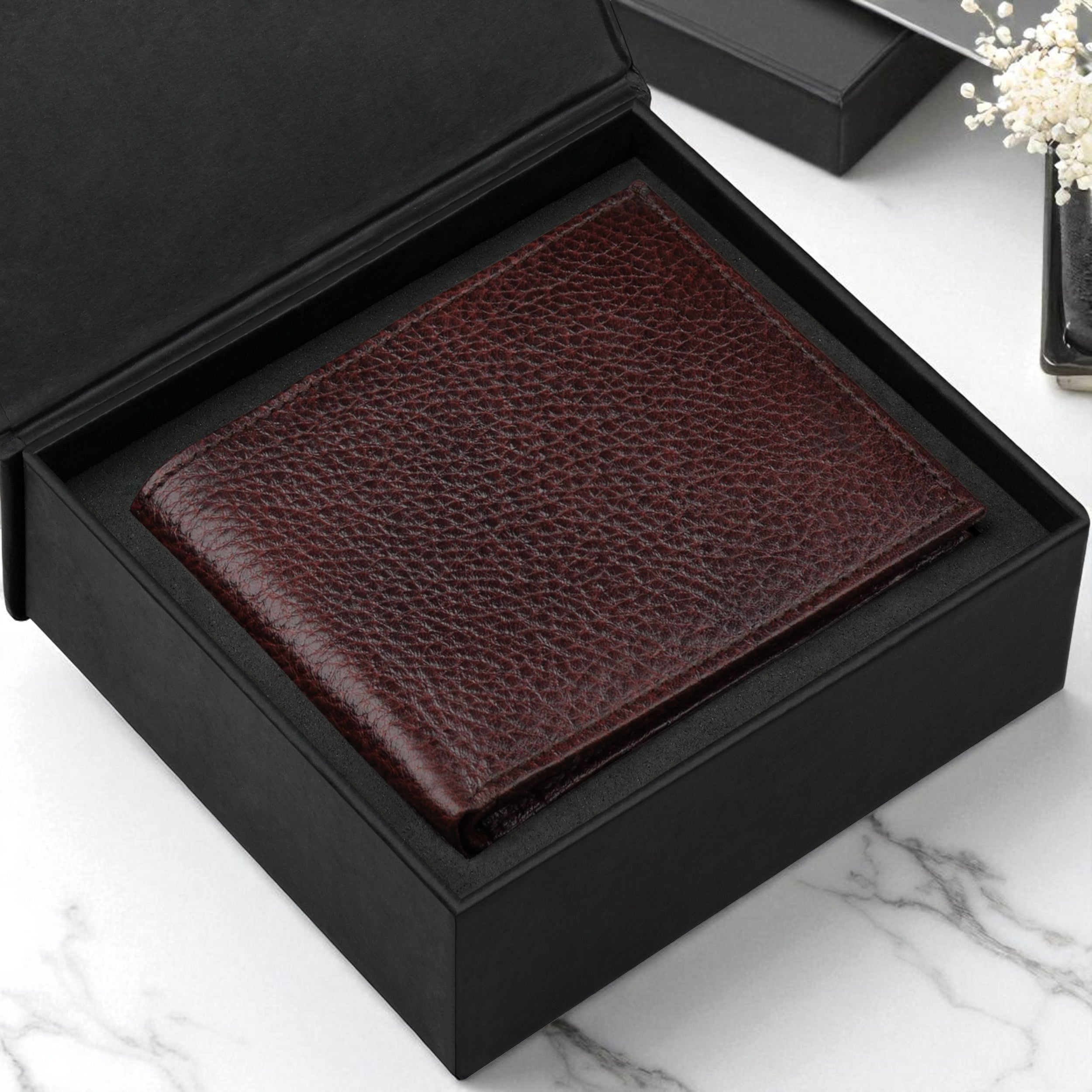 Auburn Genuine Leather Wallet For Men