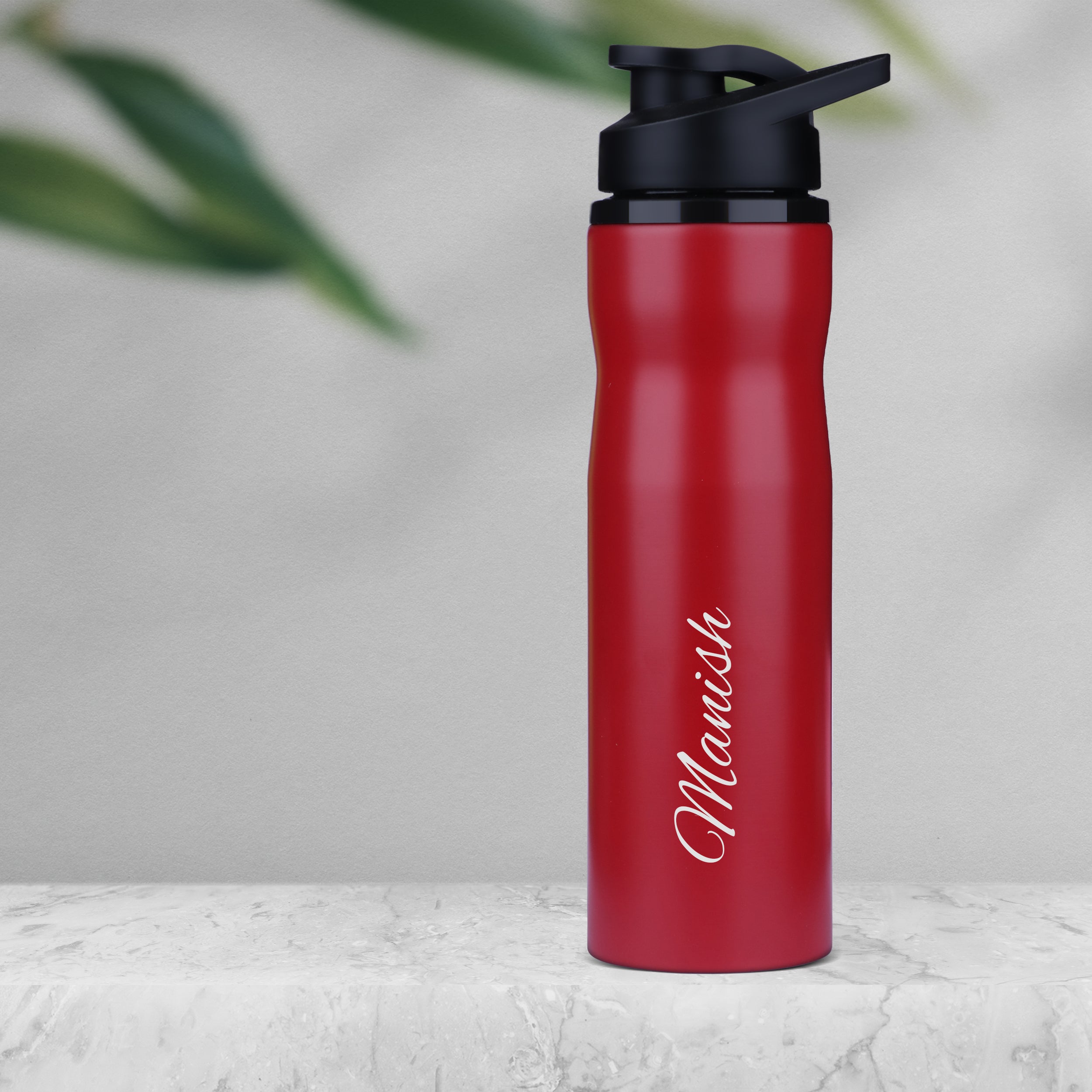 Personalized Neon Stainless Steel Sipper Water Bottle