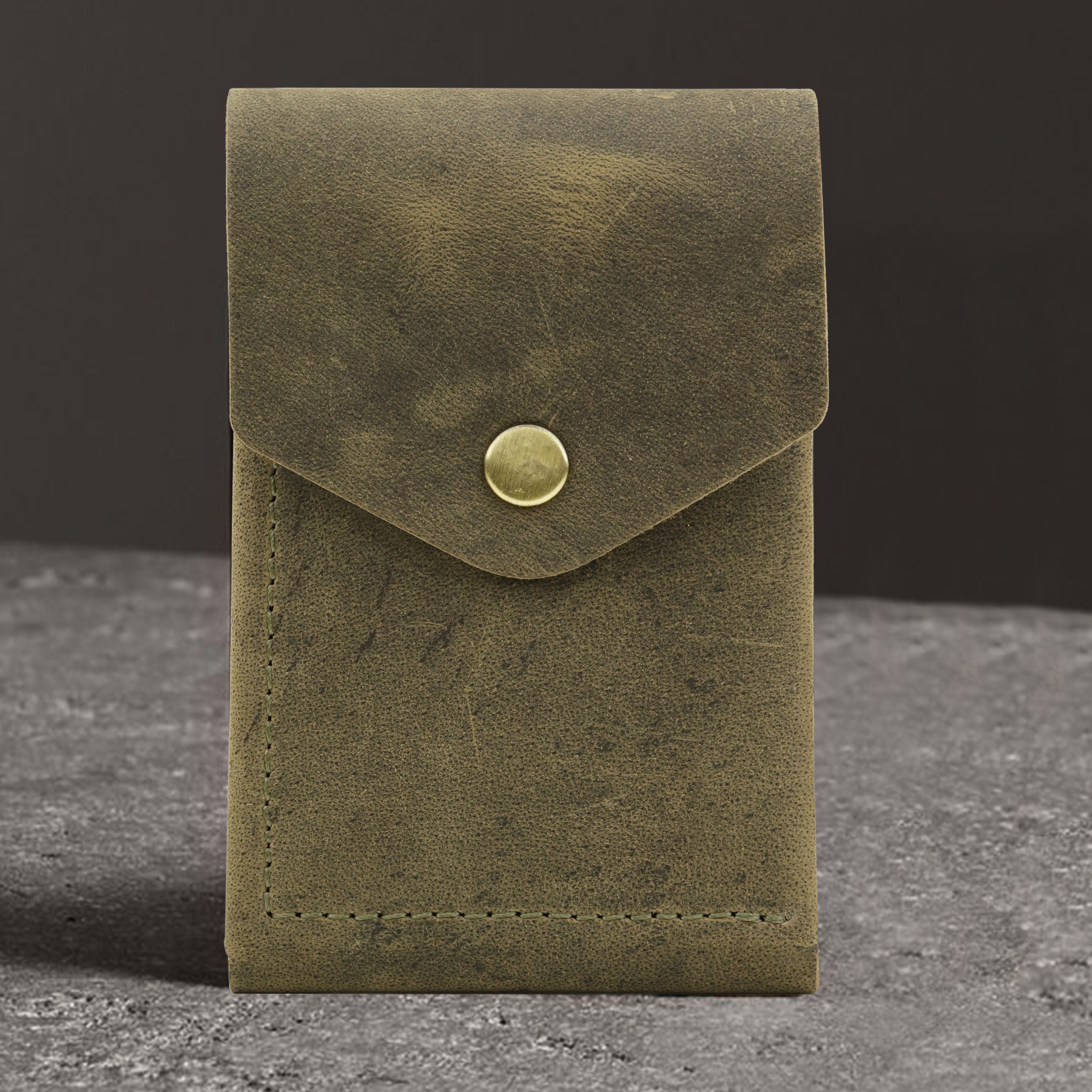 Flip 2.0 Genuine Leather Wallet - Green
