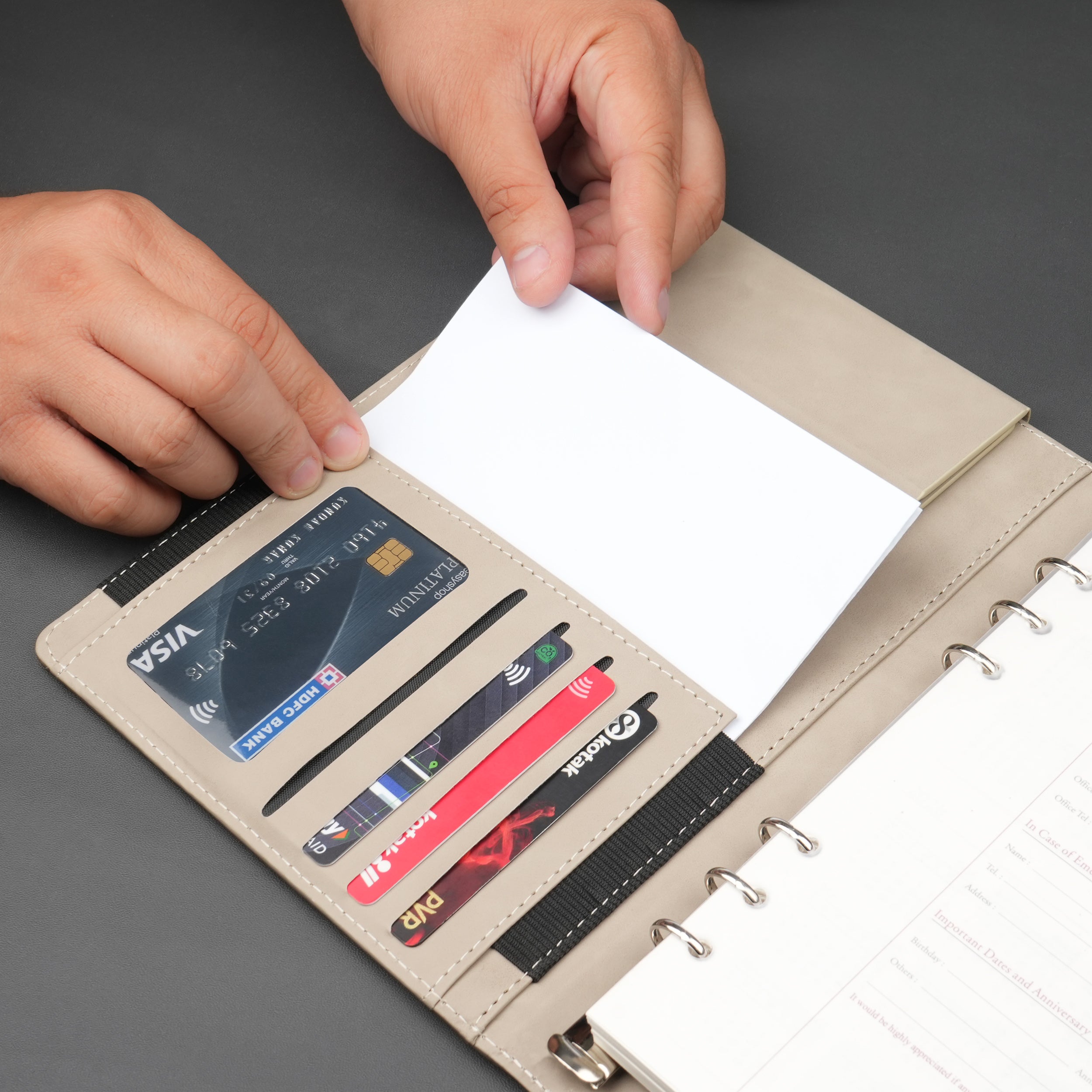 Personalized Power Scribe Diary & Pen Set With Inbuilt LED light & Wireless Charging