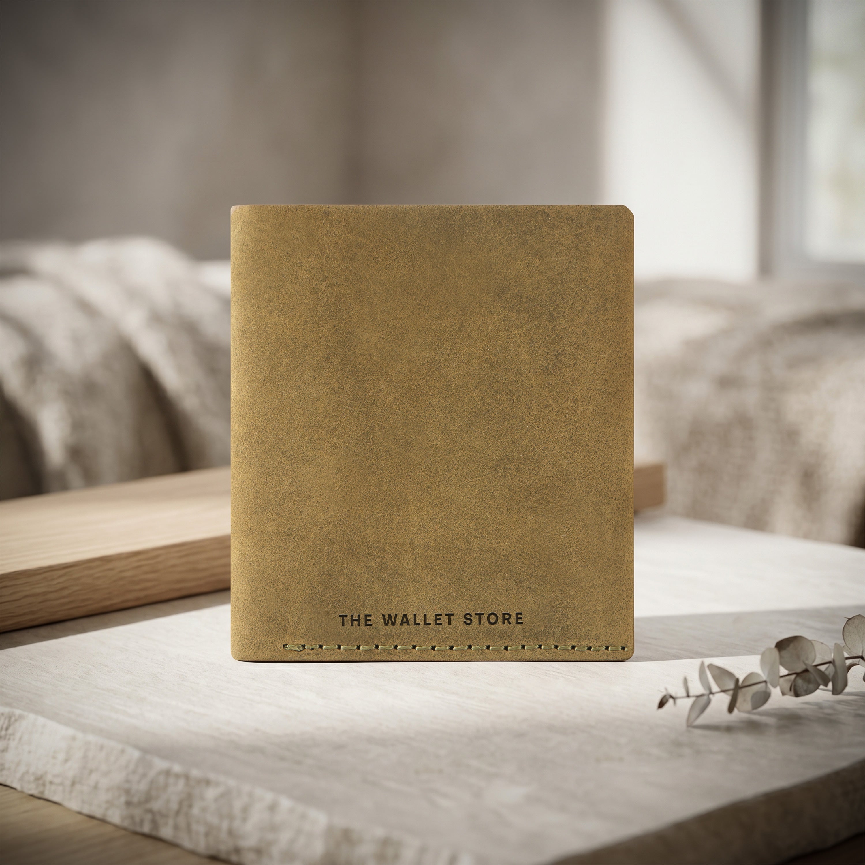 Snapper Minimalist Genuine Leather Wallet - Green