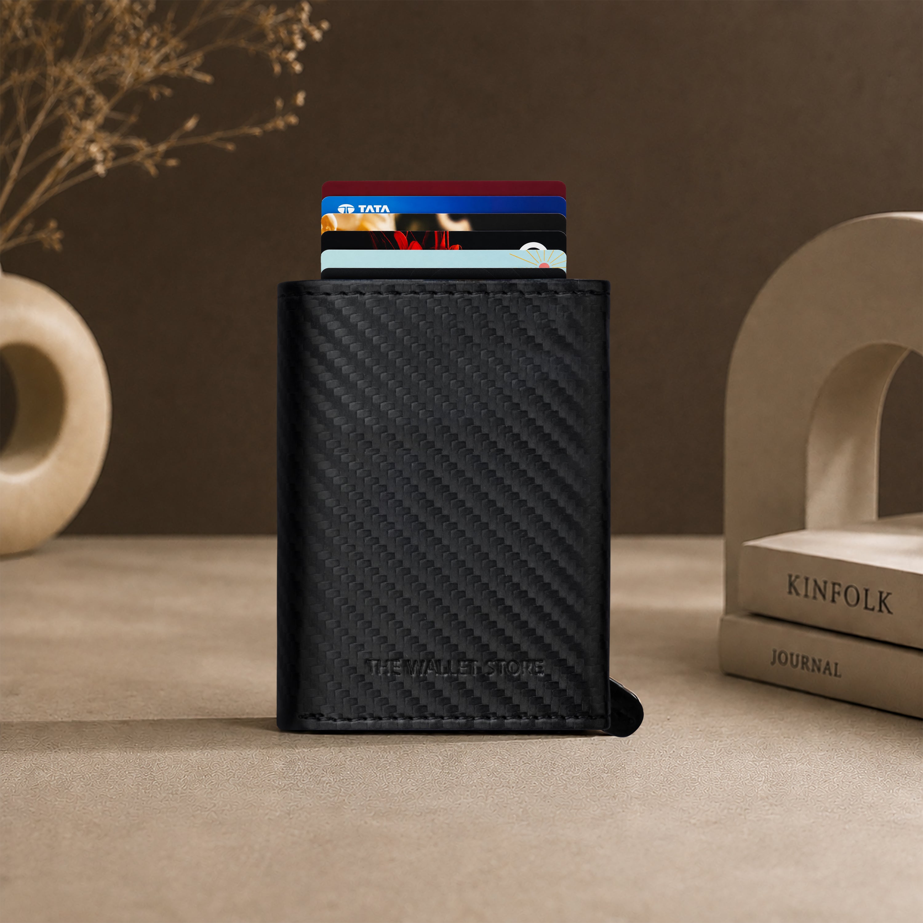Defender RFID Protected Wallet Cardholder - Carbon Fibre Edition